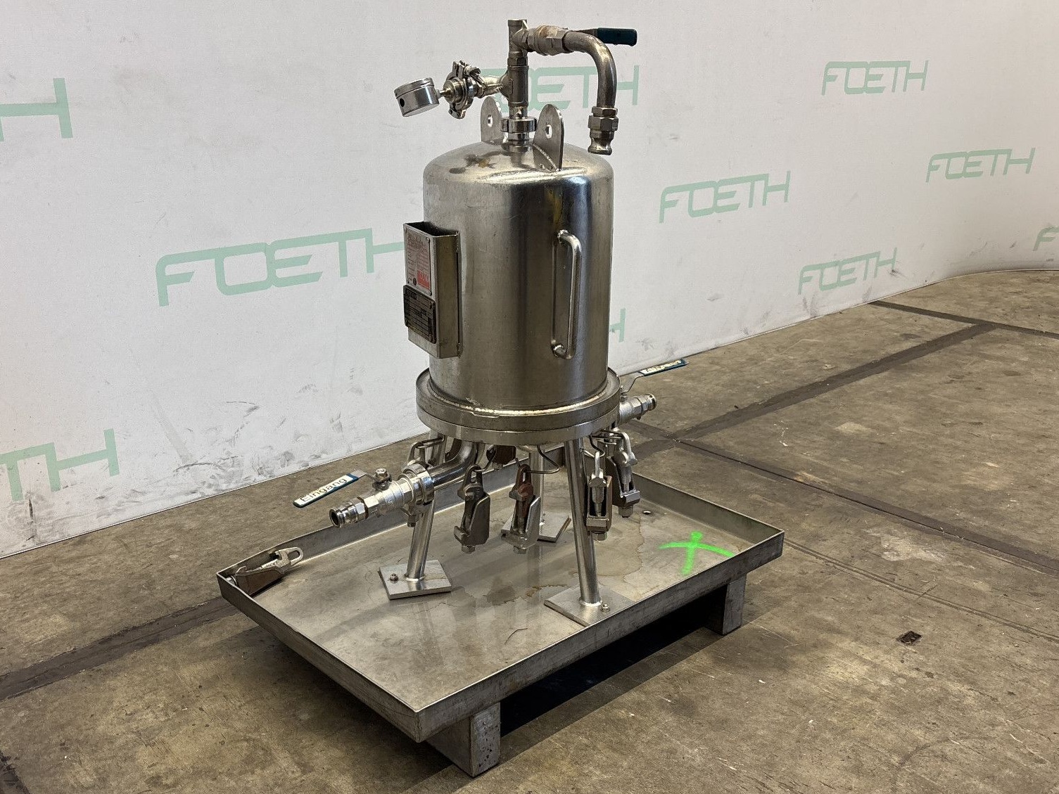 Maschine: CUNO 12ZP-1-T — 0,44 m² - Candle filter Kerzenfilter