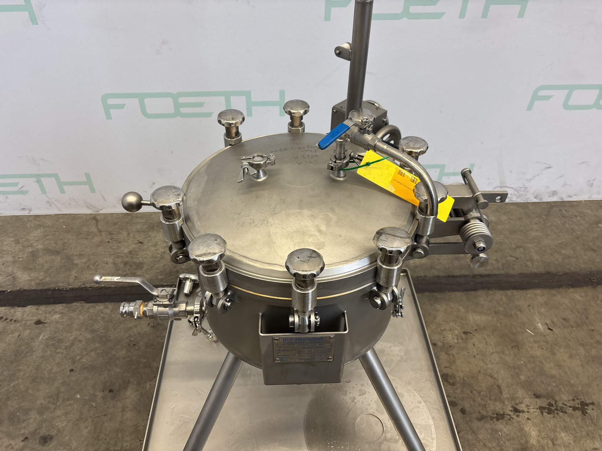 Maschine: DSP AMF400-1 - Candle filter Kerzenfilter