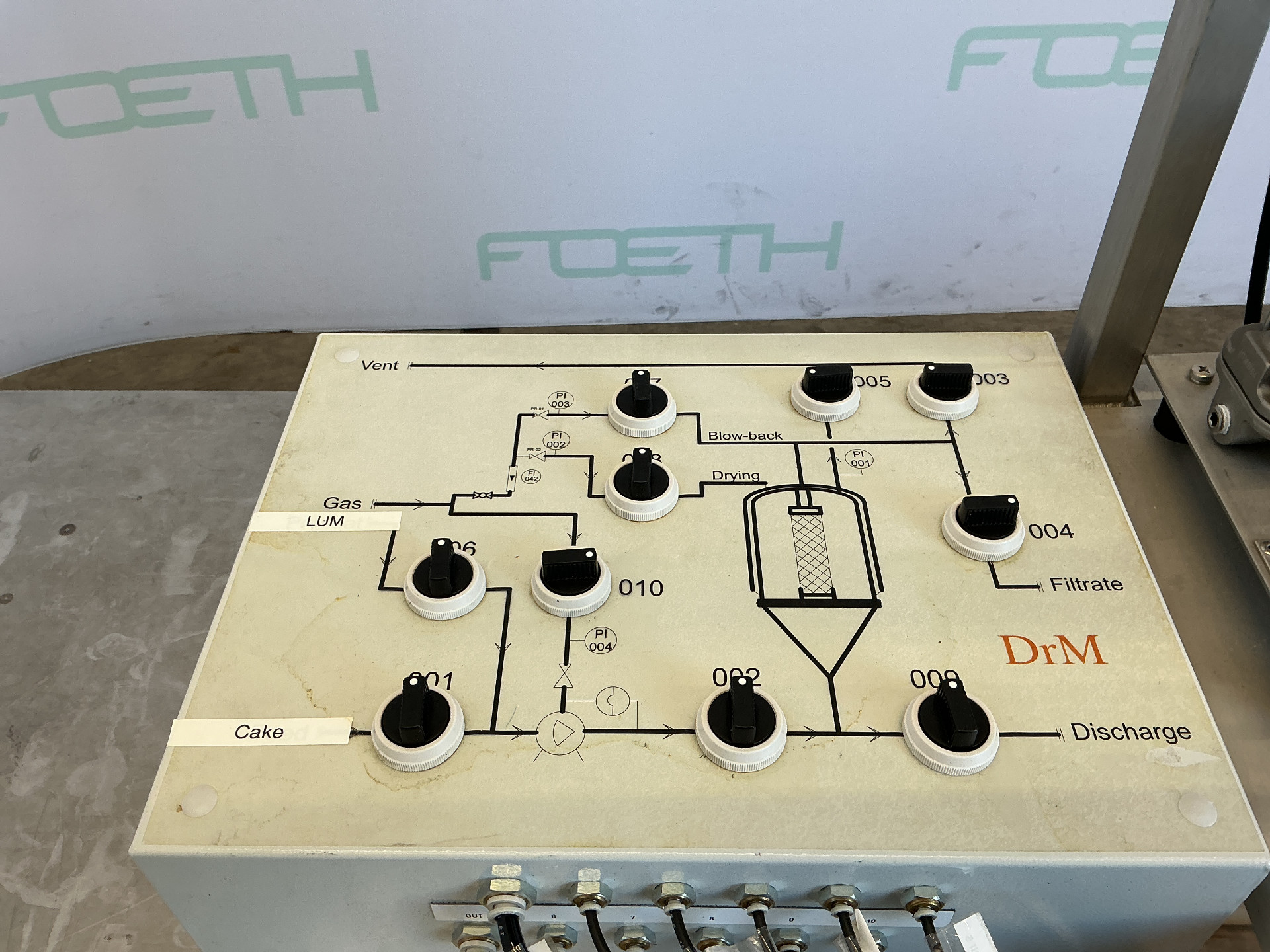 Maschine: DRM  - DR MüLLER TSD Laboratory Pressure Filter – 0,012 m² - Miscel Verschiedene Filter