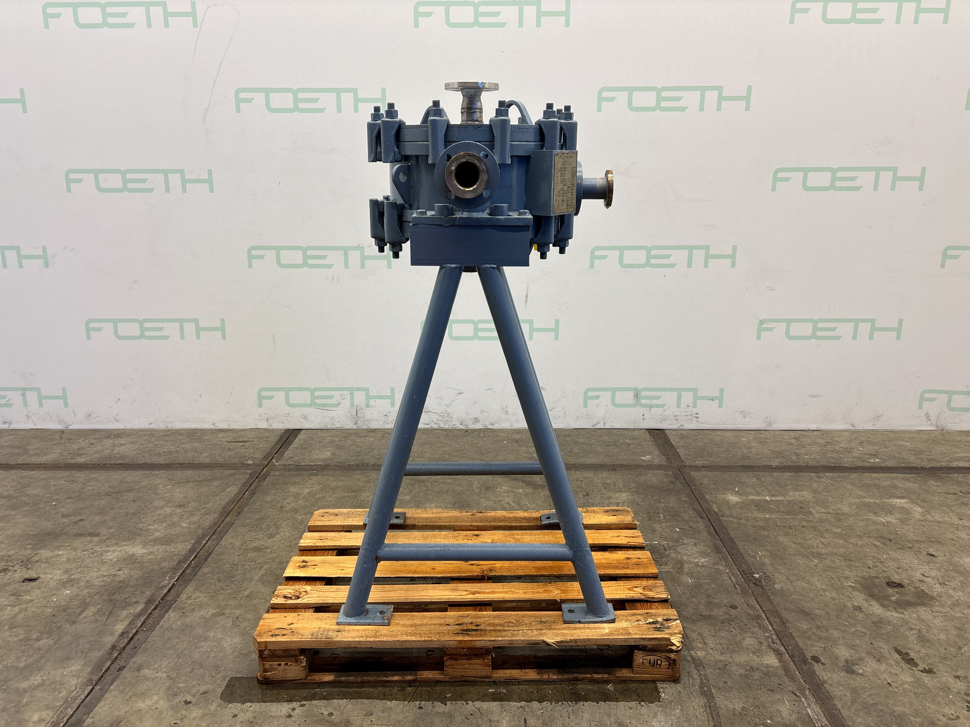 Maschine: ALFA LAVAL Spiral Heat excahnger Model IV (3 m²) - Shell and Rohrbündelwärmetauscher