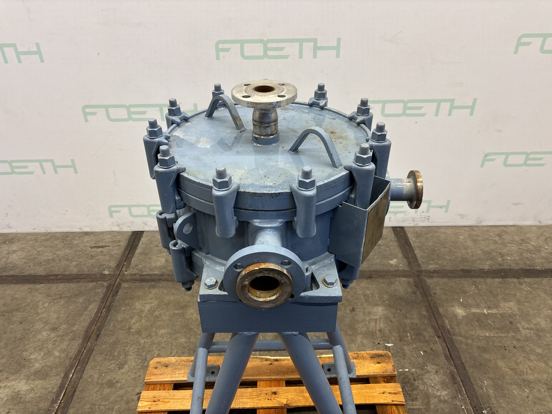 Maschine: ALFA LAVAL Spiral Heat excahnger Model IV (3 m²) - Shell and Rohrbündelwärmetauscher