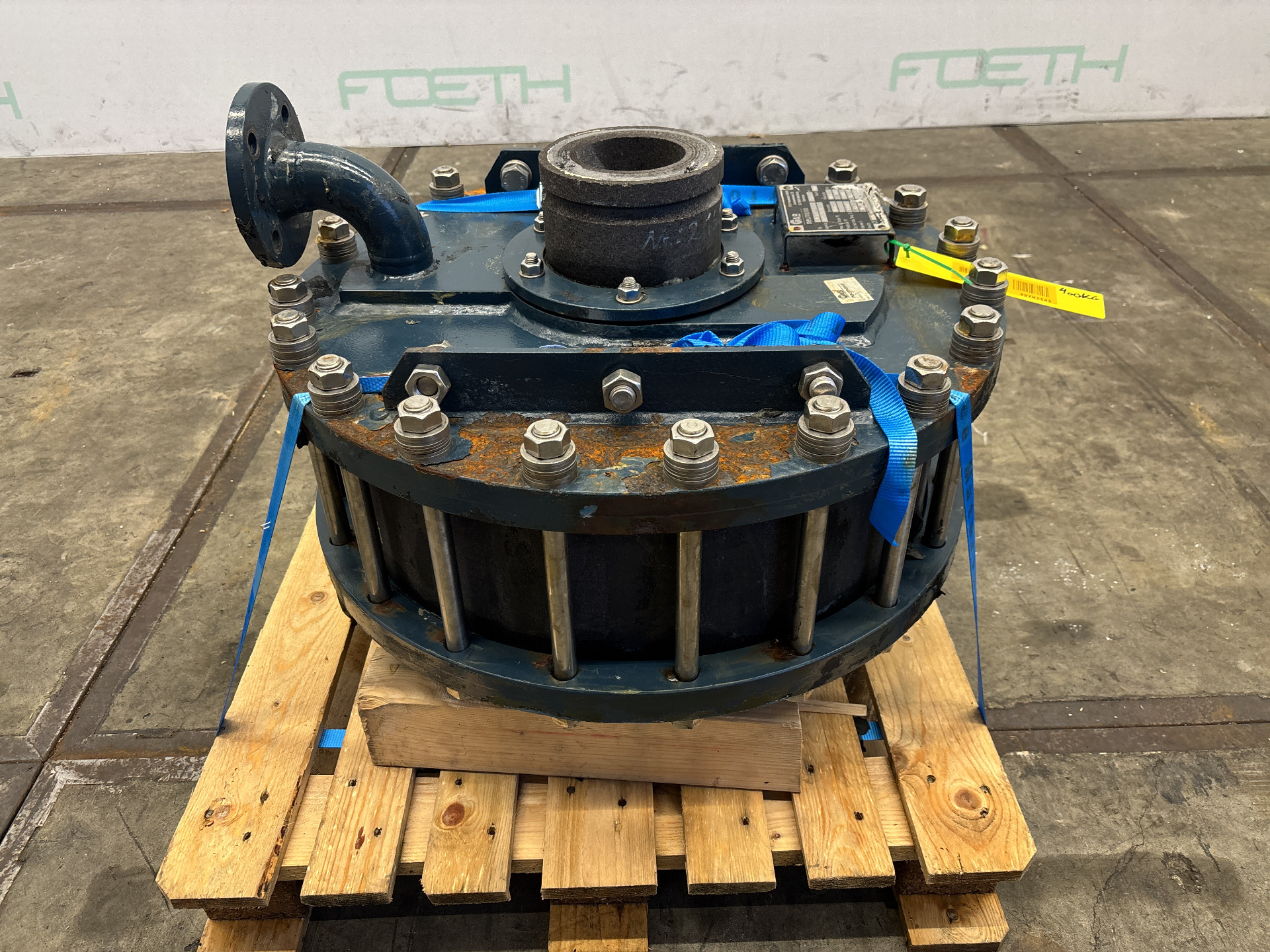 Maschine: GAB NEUMANN N-A-1.8 - Shell and tube heat exchanger Rohrbündelwärmetauscher