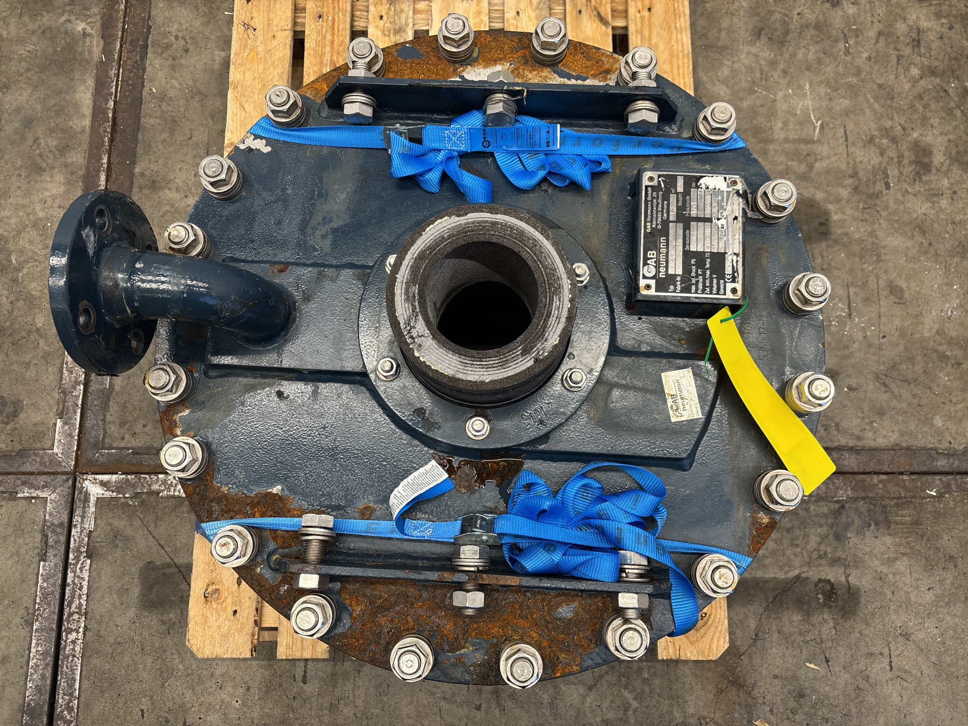 Maschine: GAB NEUMANN N-A-1.8 - Shell and tube heat exchanger Rohrbündelwärmetauscher