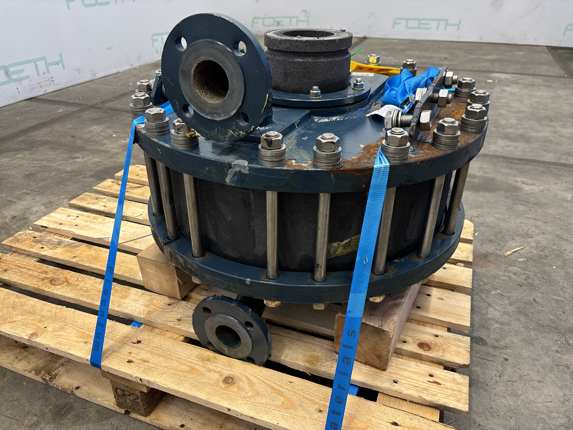 Maschine: GAB NEUMANN N-A-1.8 - Shell and tube heat exchanger Rohrbündelwärmetauscher