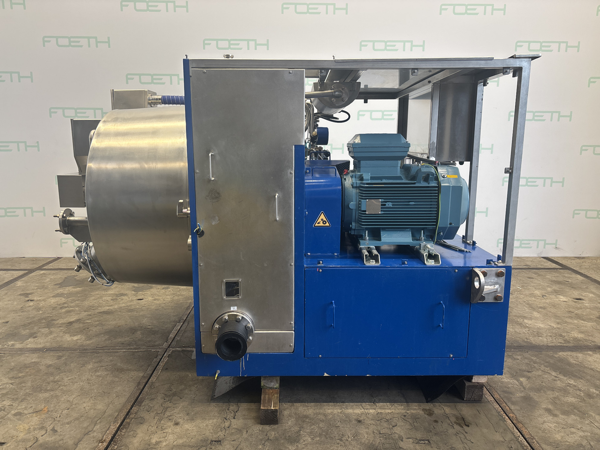 Maschine: RIERA NADEU 700F 800x400 PI — Hastelloy C-22 - Peeling centrif Schälzentrifugen