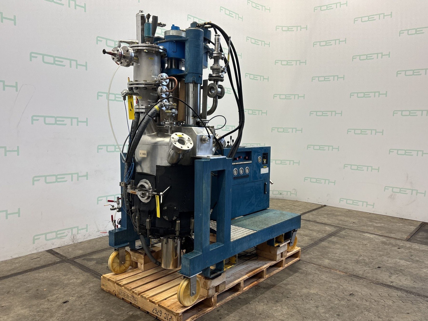 Maschine: ROSENMUND RPD 0.2-623-91 — 0,22 m² — 904L - Nutsche filter Nutschenfilter