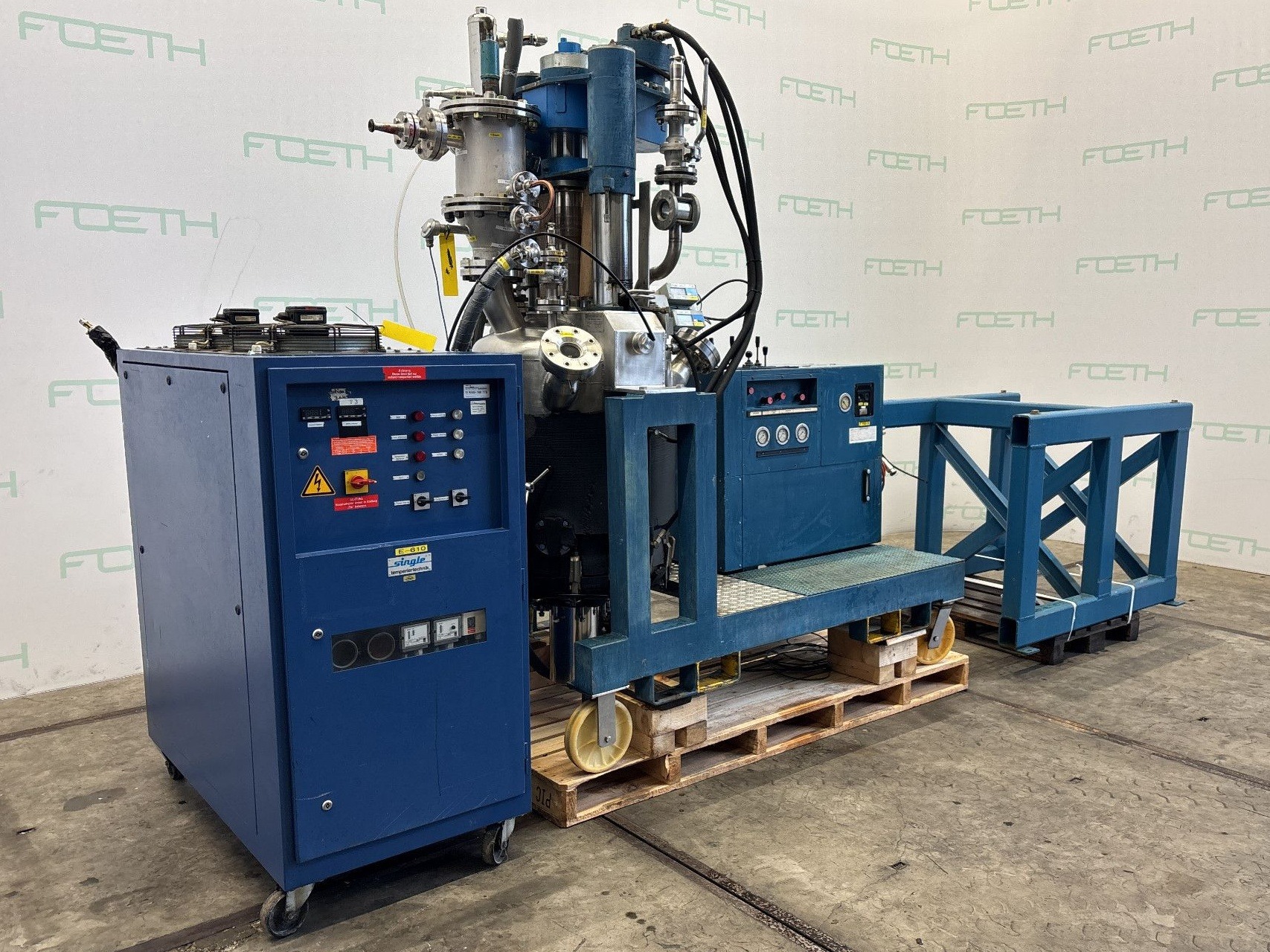 Maschine: ROSENMUND RPD 0.2-623-91 — 0,22 m² — 904L - Nutsche filter Nutschenfilter