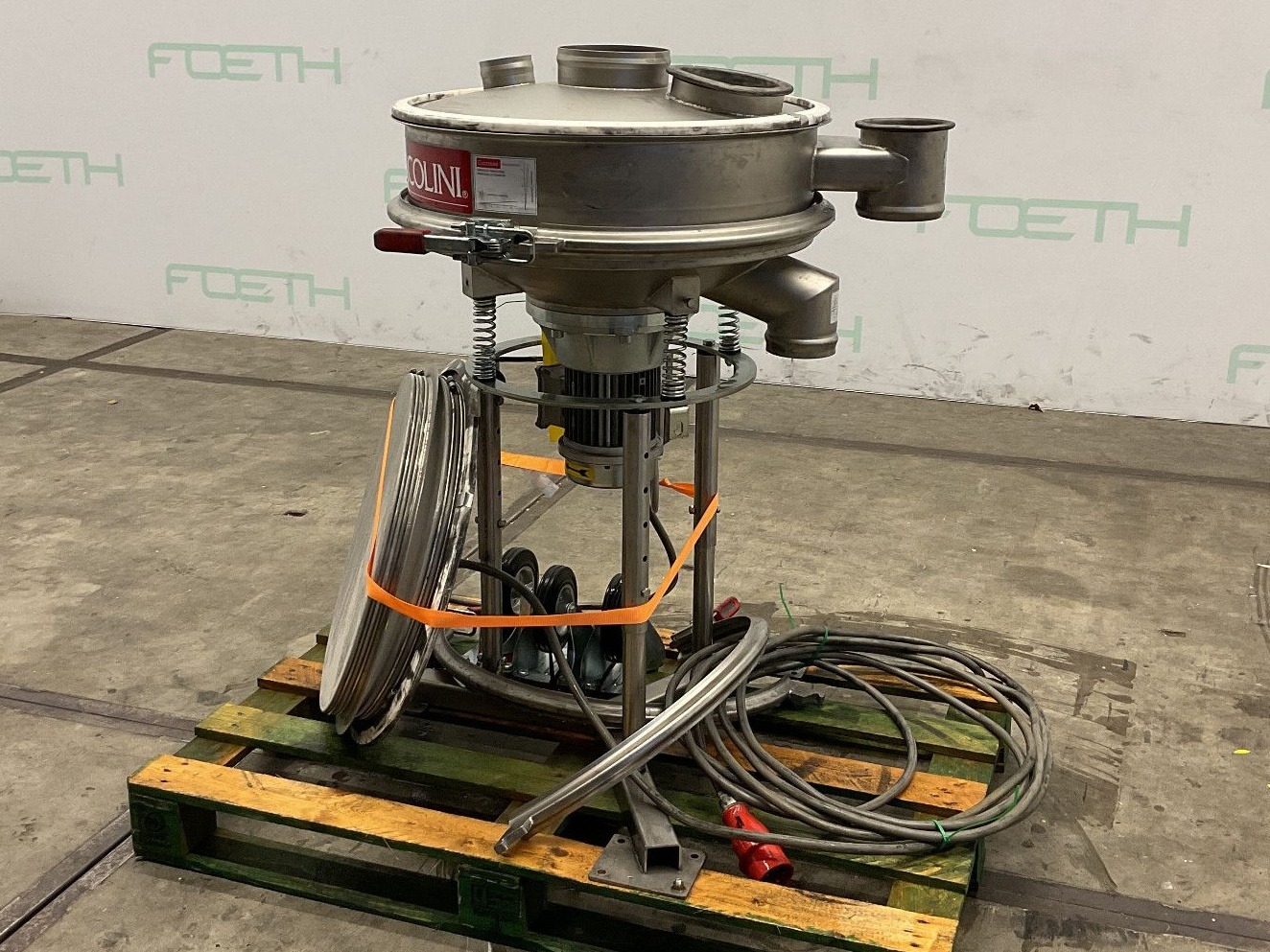 Maschine: CUCCOLINI CM 110 M4 — 0,2 m² - Vibro sieve Rüttelsiebe