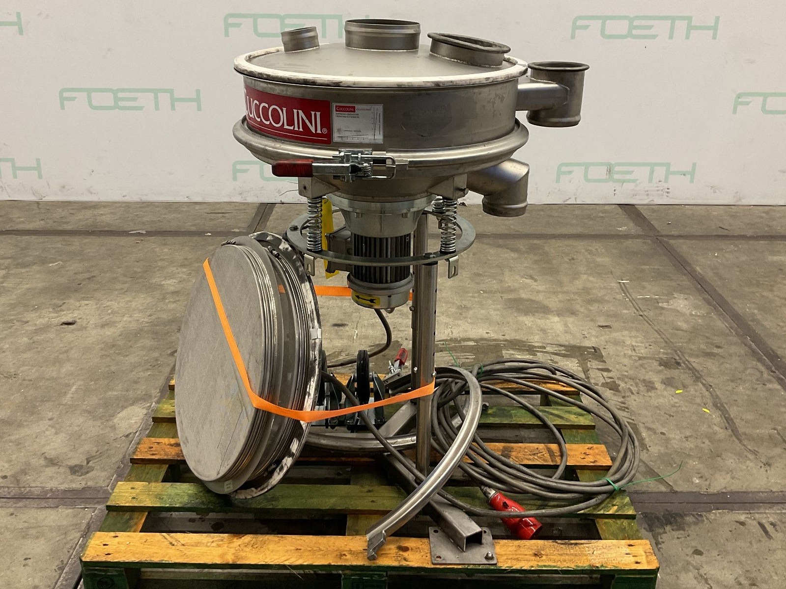 Maschine: CUCCOLINI CM 110 M4 — 0,2 m² - Vibro sieve Rüttelsiebe