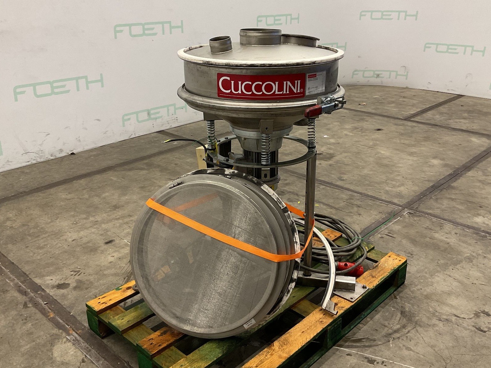 Maschine: CUCCOLINI CM 110 M4 — 0,2 m² - Vibro sieve Rüttelsiebe