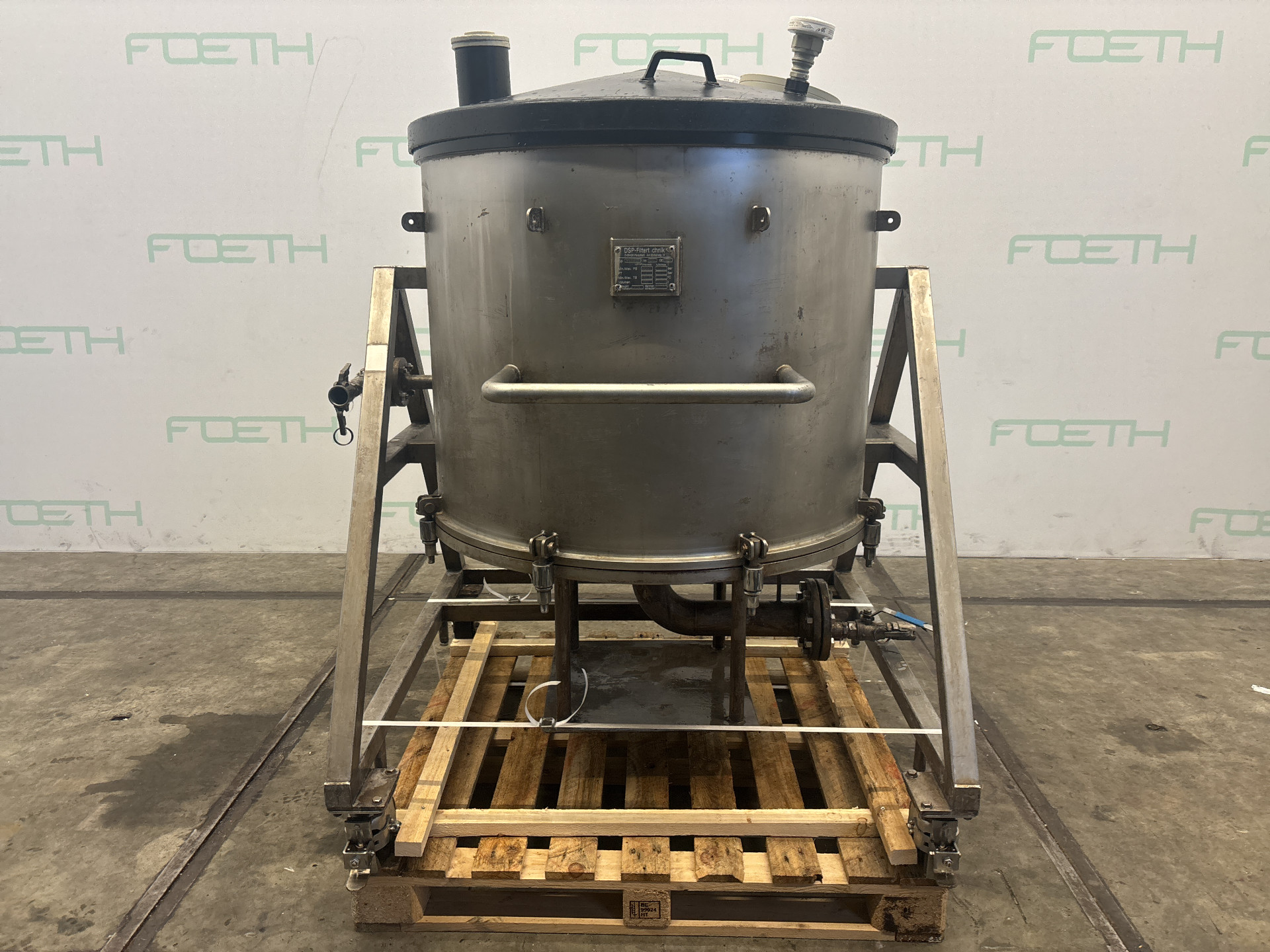 Maschine: DSP VN 1000 — 0,75 m² - Nutsche filter Nutschenfilter