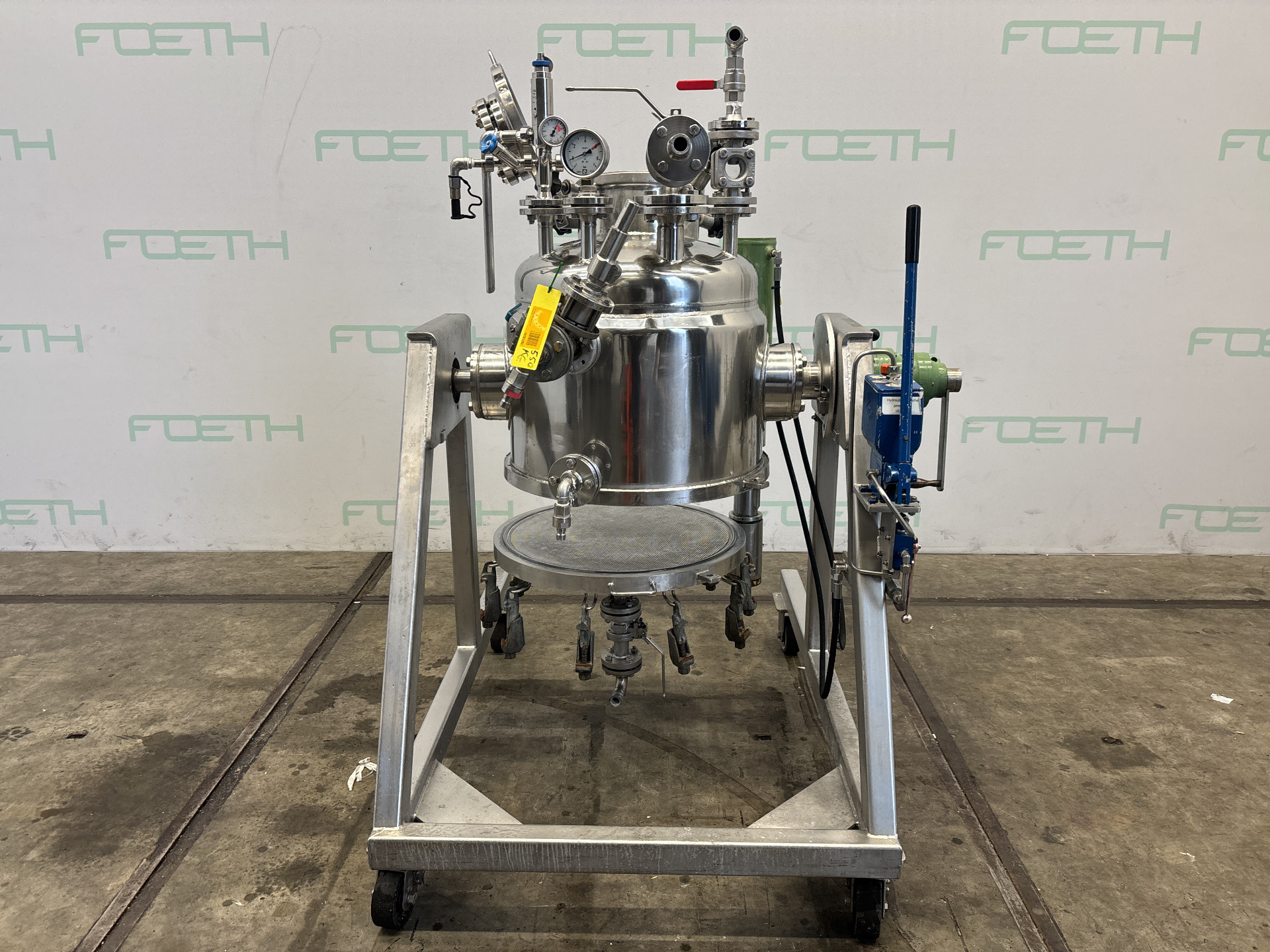 Maschine: KHS Merkur EFA 60/125CWFK — 0,28 m² - Nutsche filter Nutschenfilter