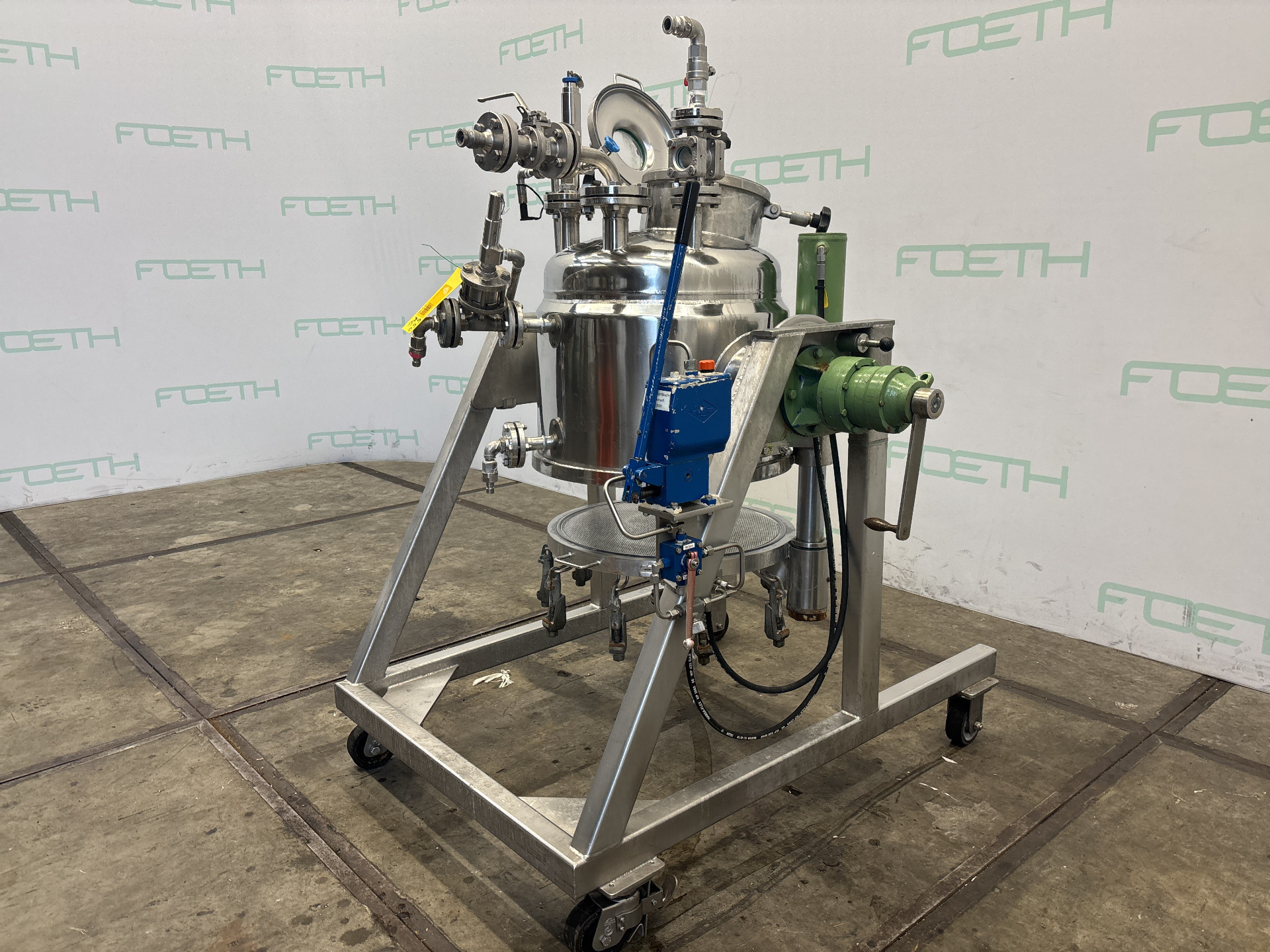 Maschine: KHS Merkur EFA 60/125CWFK — 0,28 m² - Nutsche filter Nutschenfilter