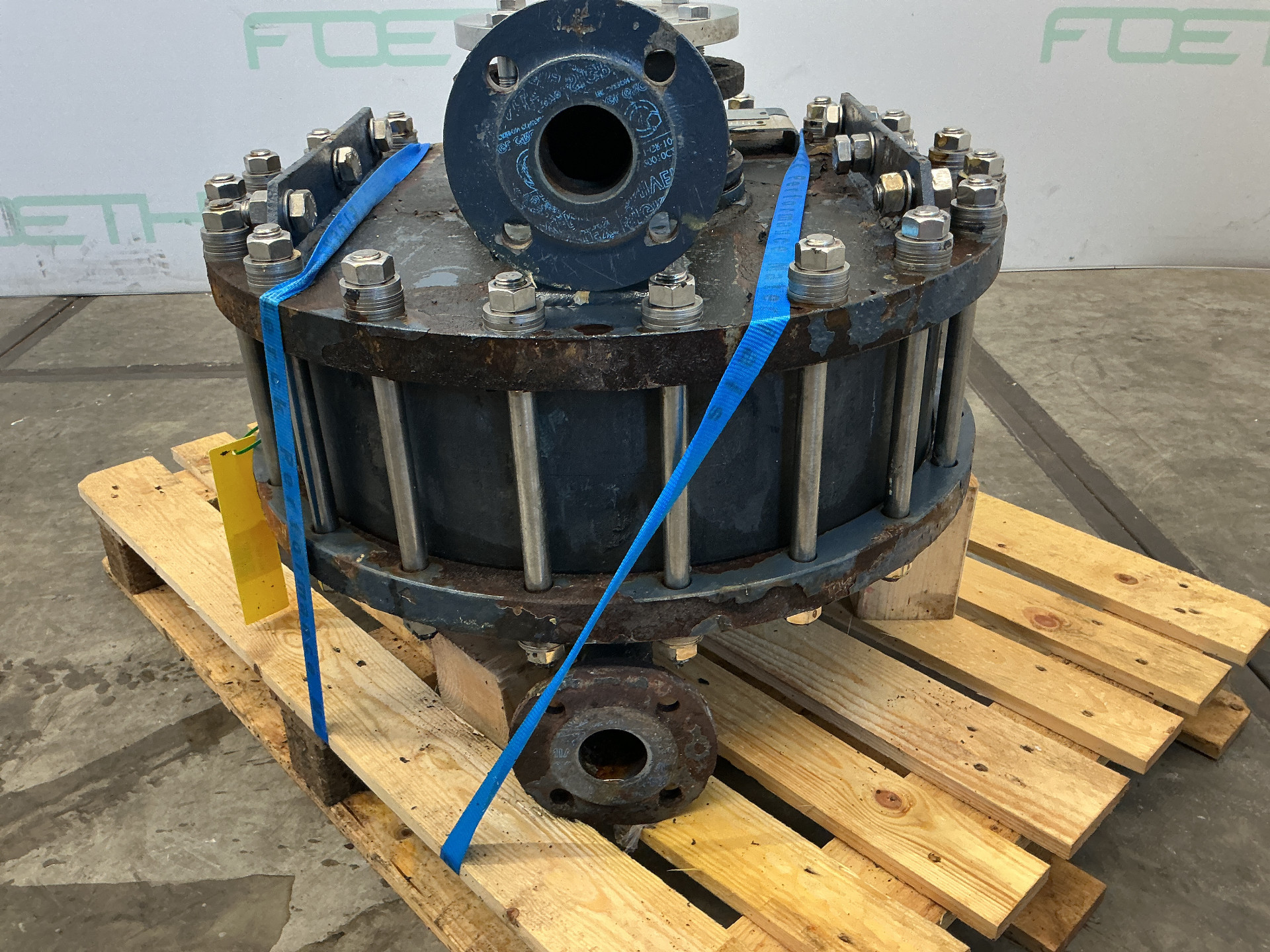 Maschine: GAB NEUMANN N-A-1,8 - Shell and tube heat exchanger Rohrbündelwärmetauscher