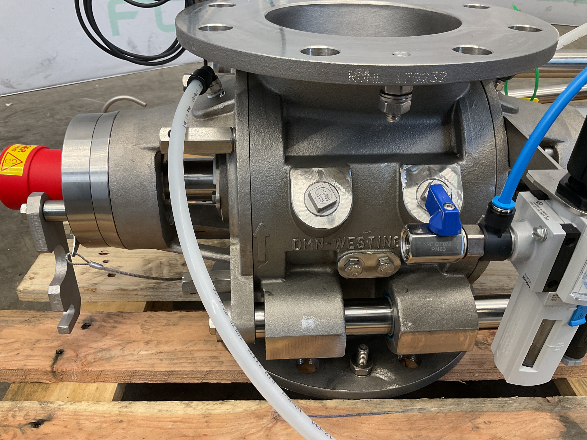 Maschine: DMN WESTINGHOUSE AL 150 2 MZC Easy clean — UNUSED - Rotating valve Zellenradschleuse