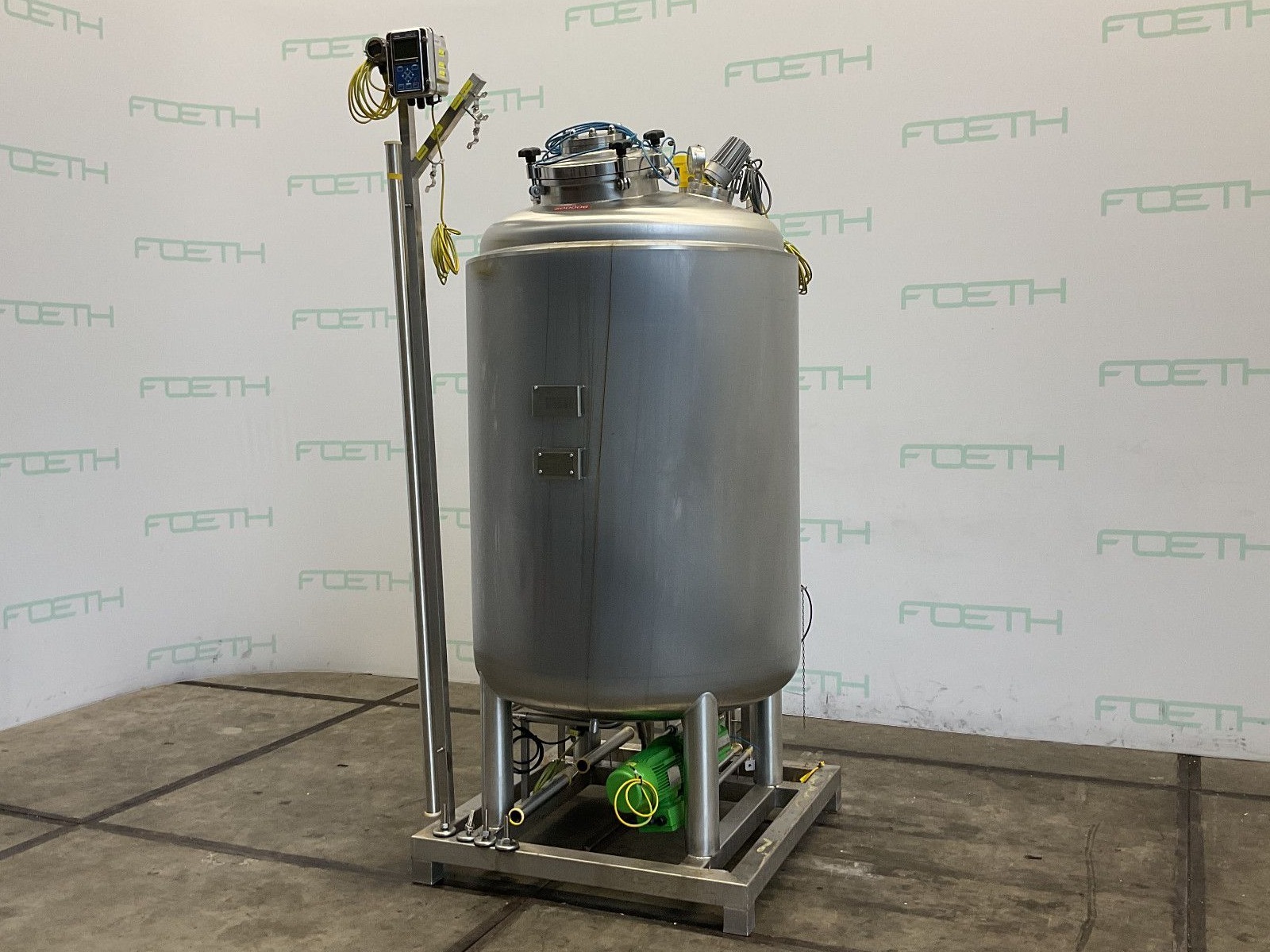 Maschine: GROSS Bioreactor 1550 L - Stainless Steel Reactor Edelstahlreaktoren