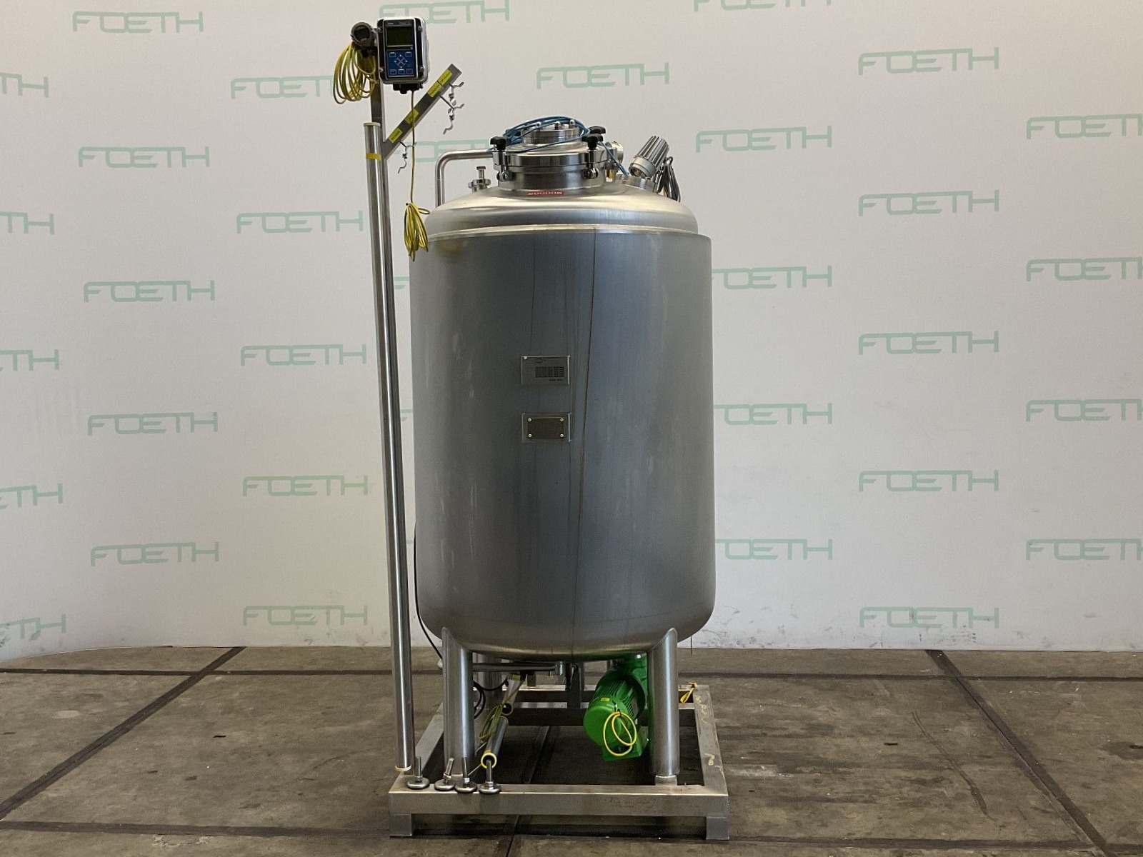 Maschine: GROSS Bioreactor 1550 L - Stainless Steel Reactor Edelstahlreaktoren