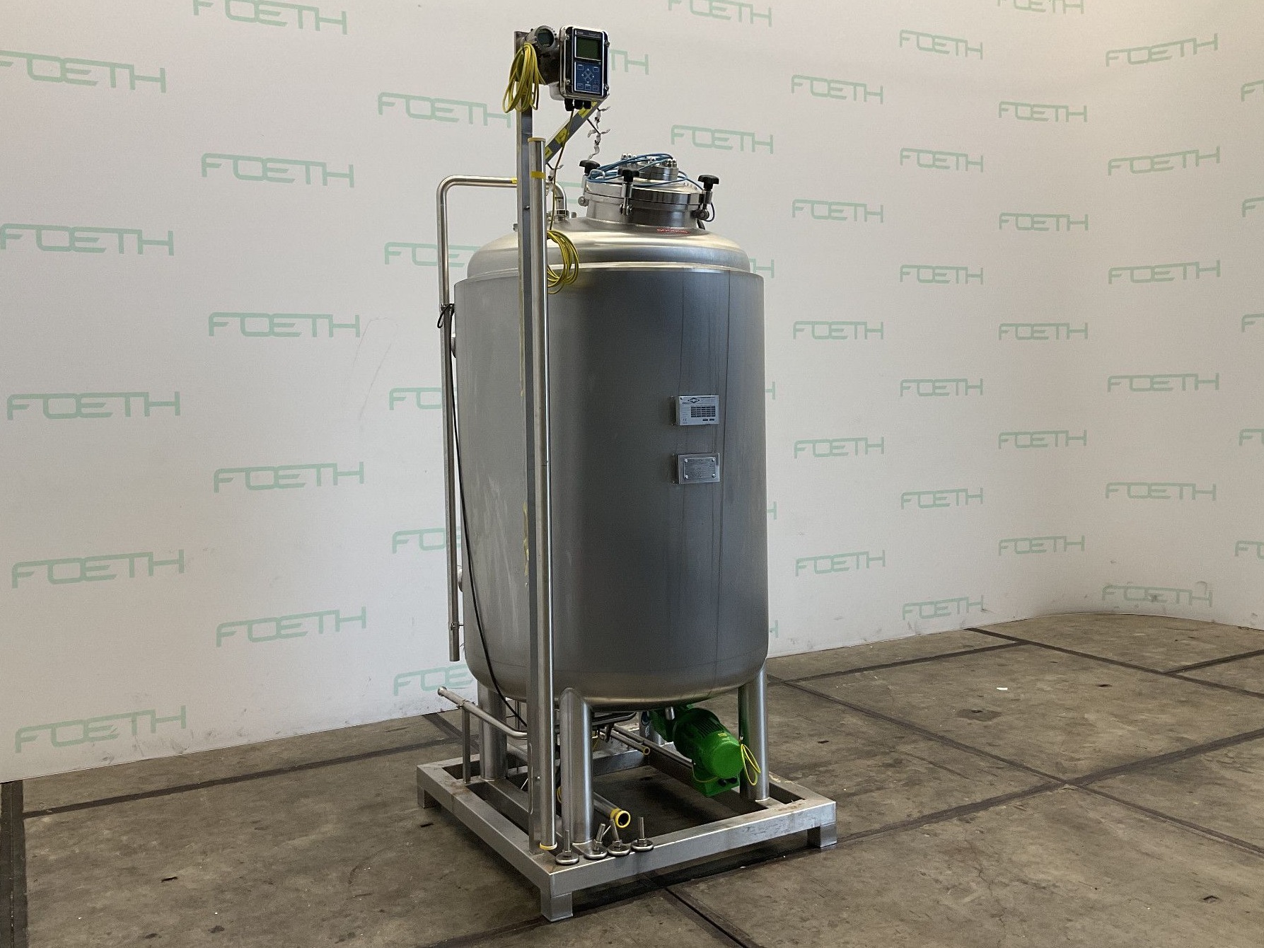 Maschine: GROSS Bioreactor 1550 L - Stainless Steel Reactor Edelstahlreaktoren