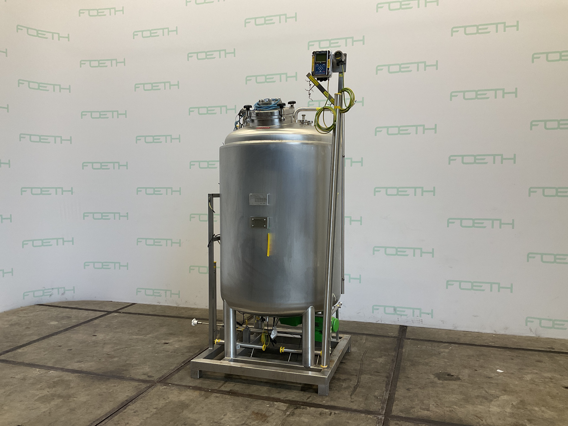 Maschine: GROSS Bioreactor 1550 L - Stainless Steel Reactor Edelstahlreaktoren