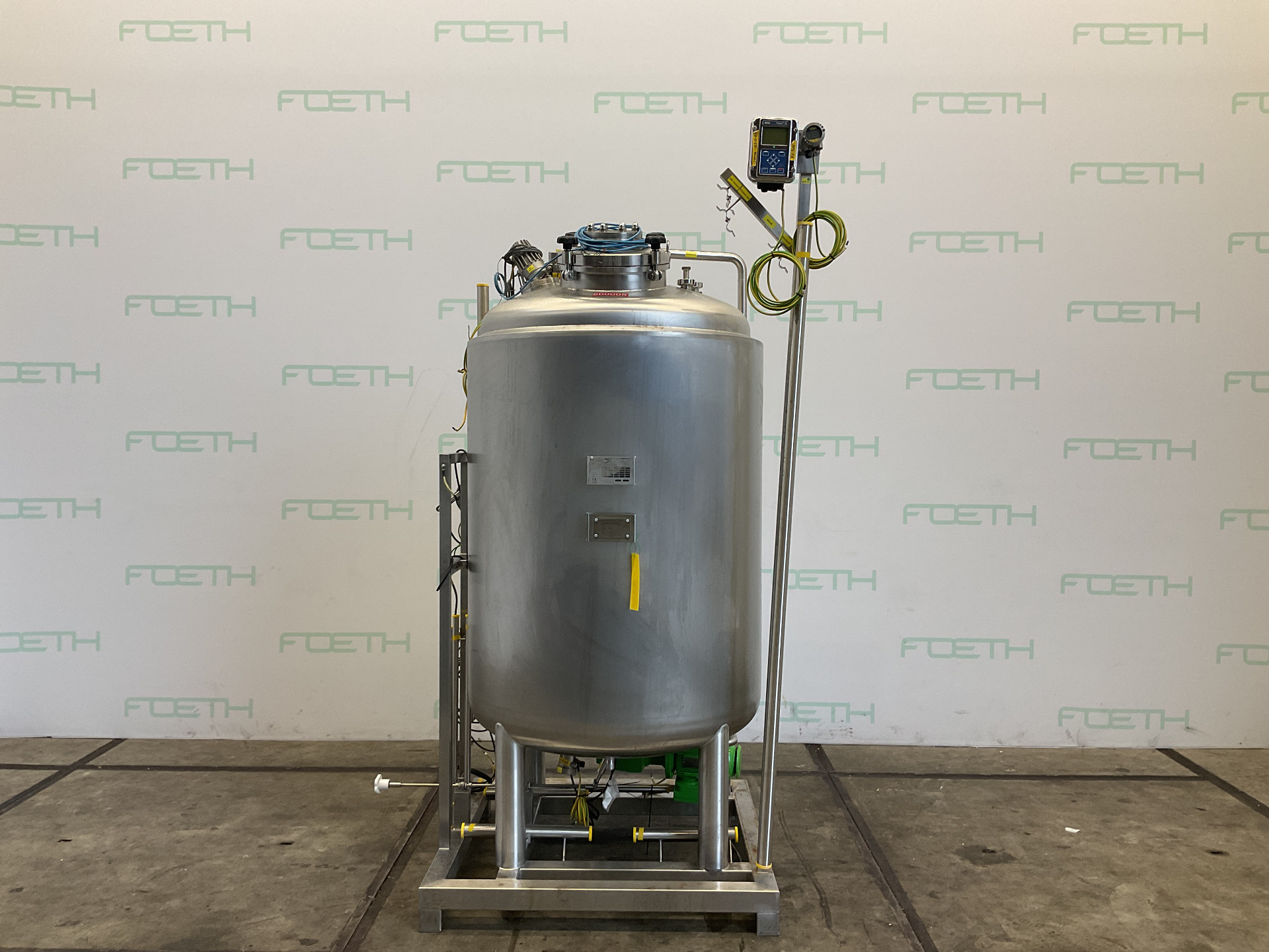 Maschine: GROSS Bioreactor 1550 L - Stainless Steel Reactor Edelstahlreaktoren