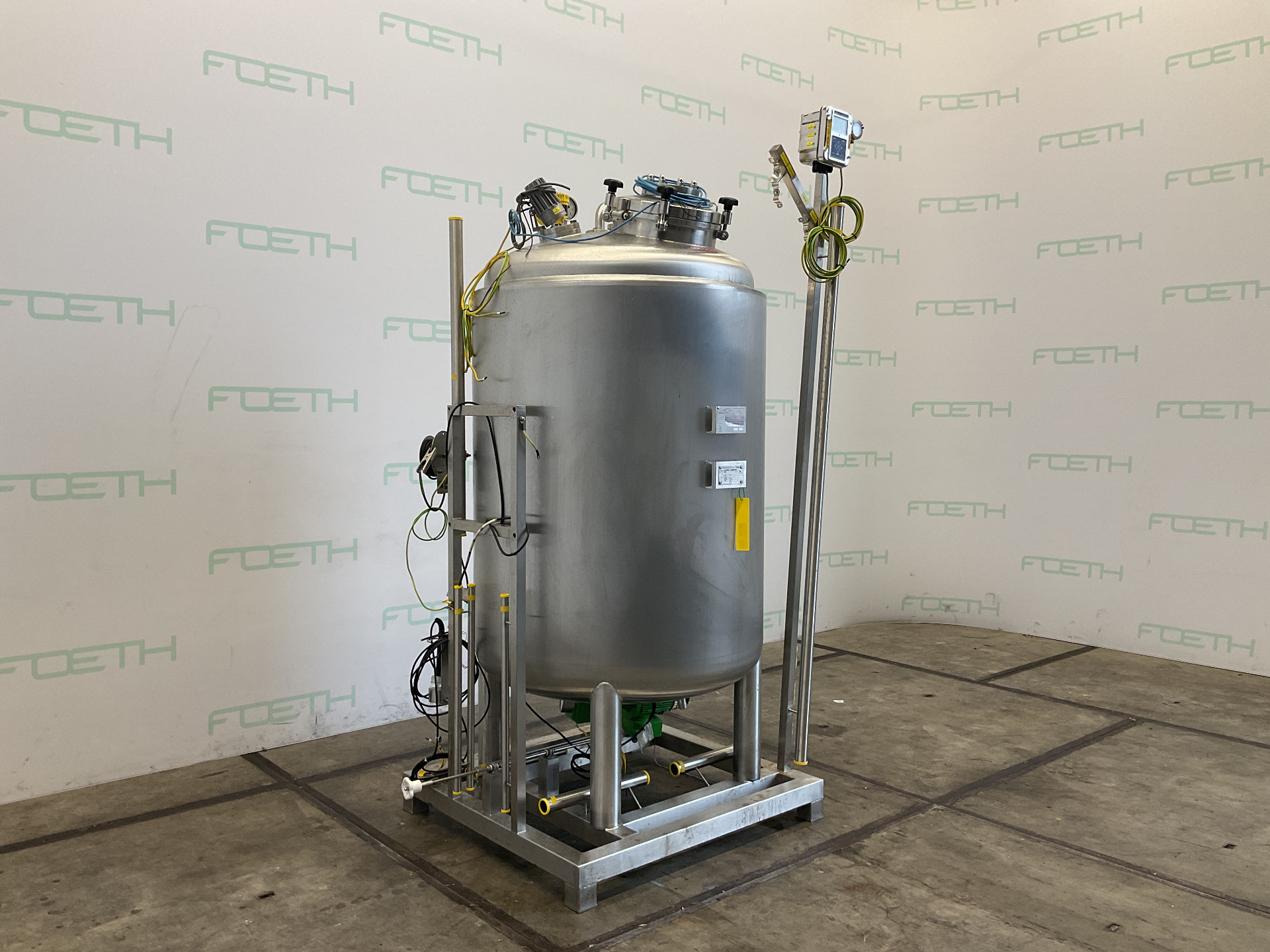 Maschine: GROSS Bioreactor 1550 L - Stainless Steel Reactor Edelstahlreaktoren
