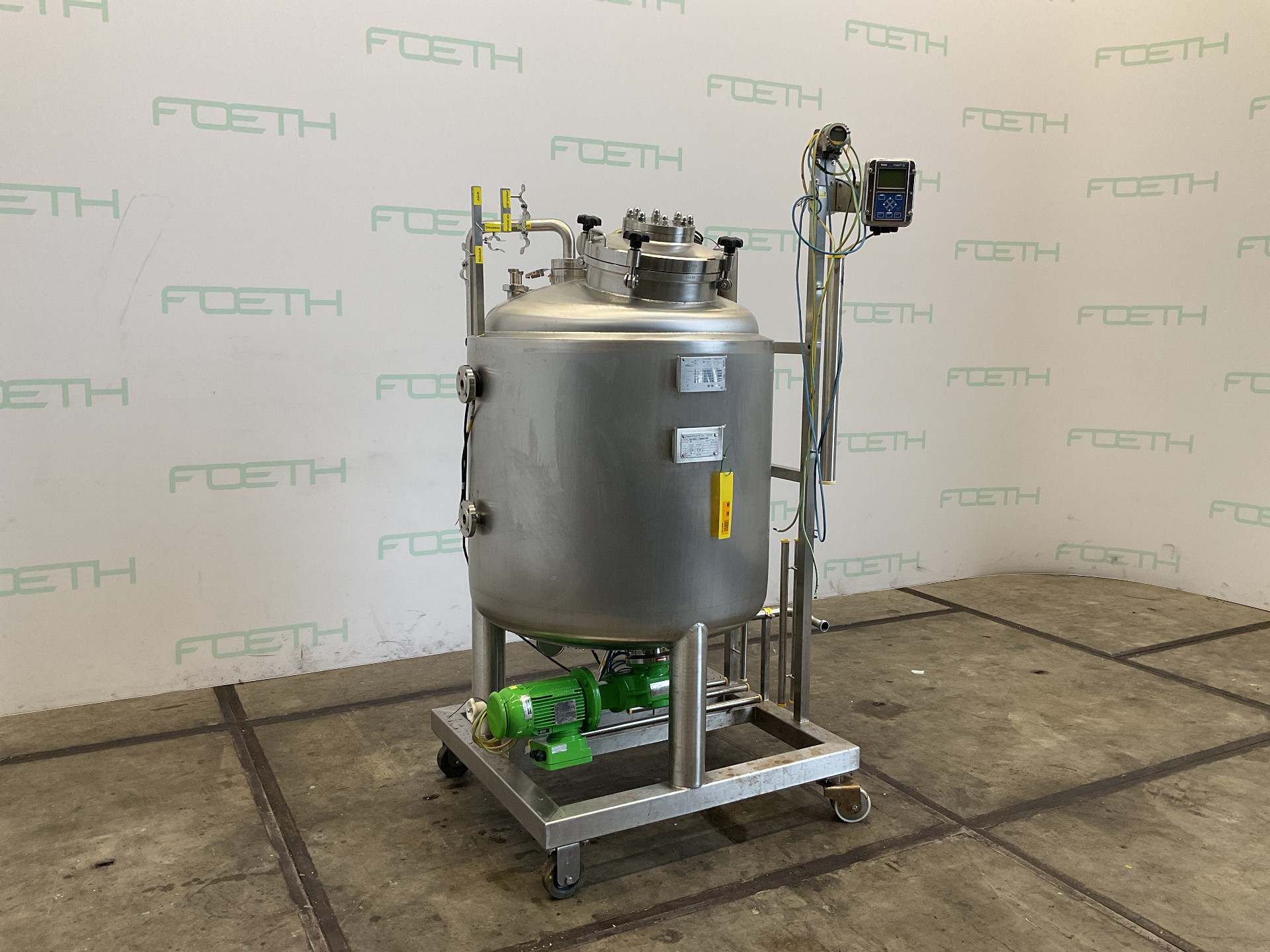 Maschine: GROSS Bioreactor 500 L - Stainless Steel Reactor Edelstahlreaktoren