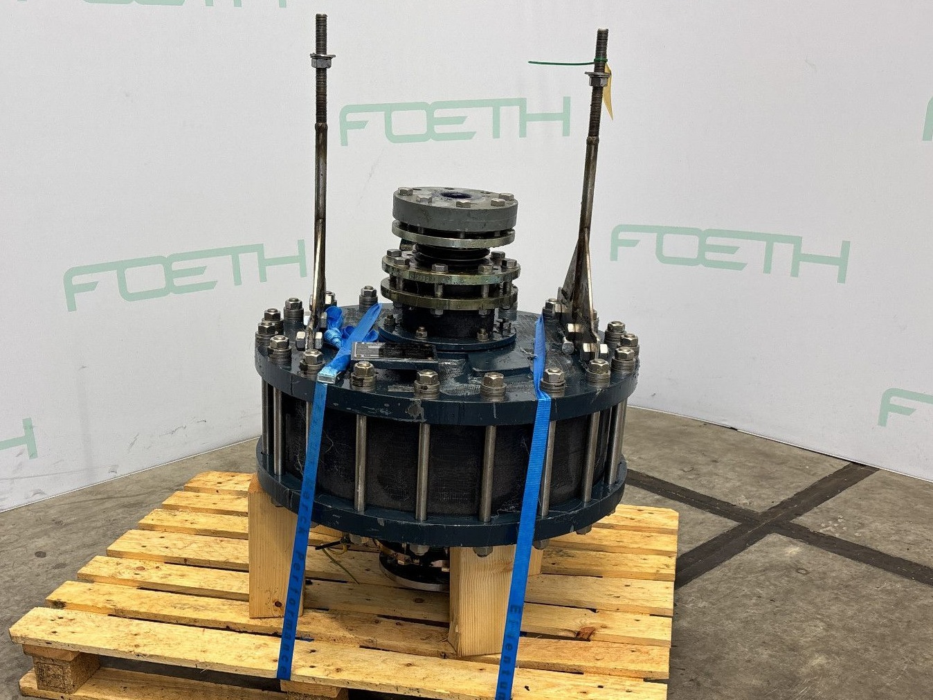 Maschine: GAB NEUMANN N-A-1,8 1,2 m2 - Shell and tube heat exchanger Rohrbündelwärmetauscher