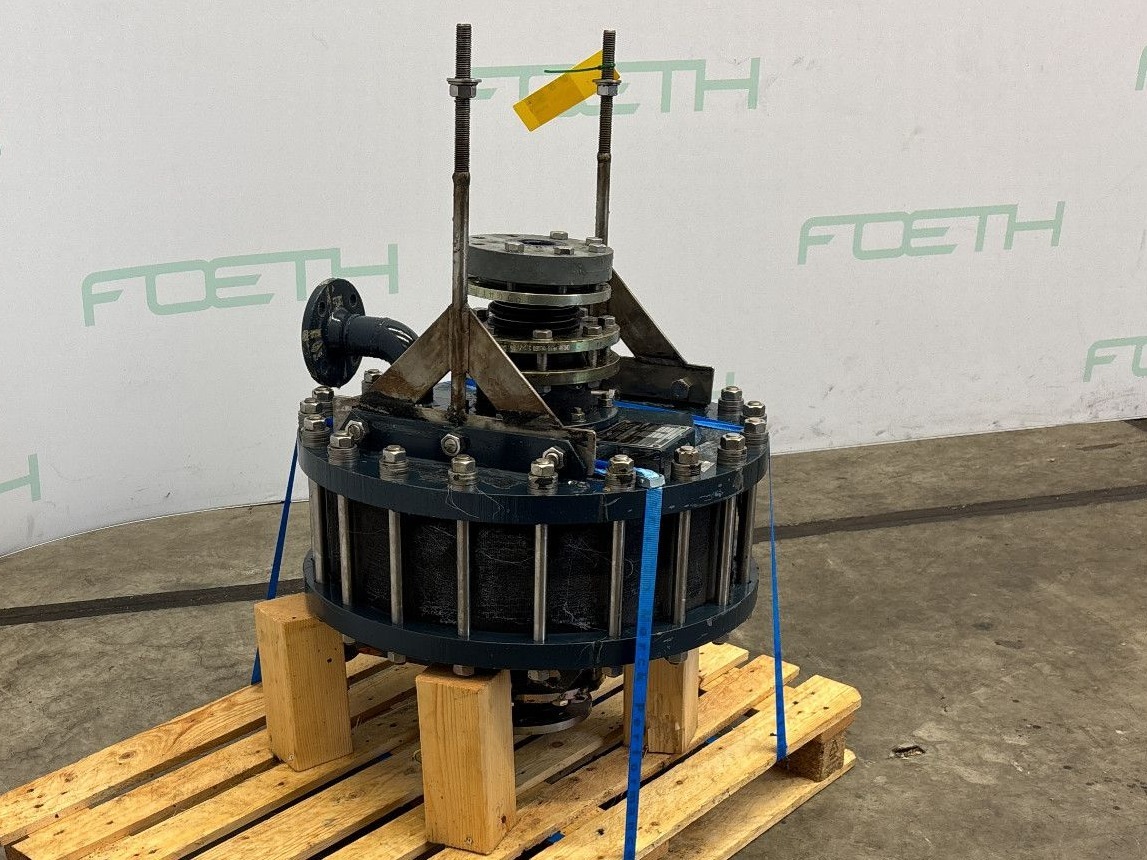 Maschine: GAB NEUMANN N-A-1,8 1,2 m2 - Shell and tube heat exchanger Rohrbündelwärmetauscher