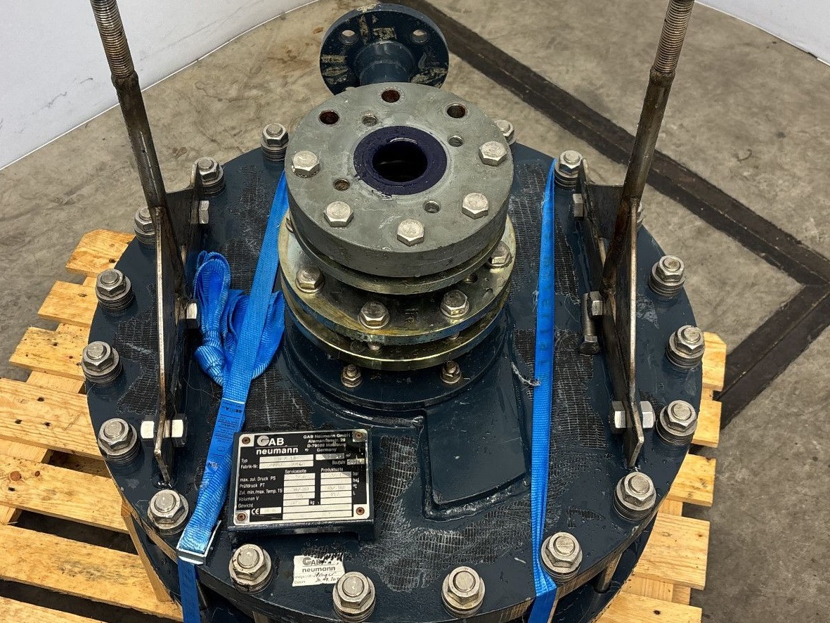 Maschine: GAB NEUMANN N-A-1,8 1,2 m2 - Shell and tube heat exchanger Rohrbündelwärmetauscher