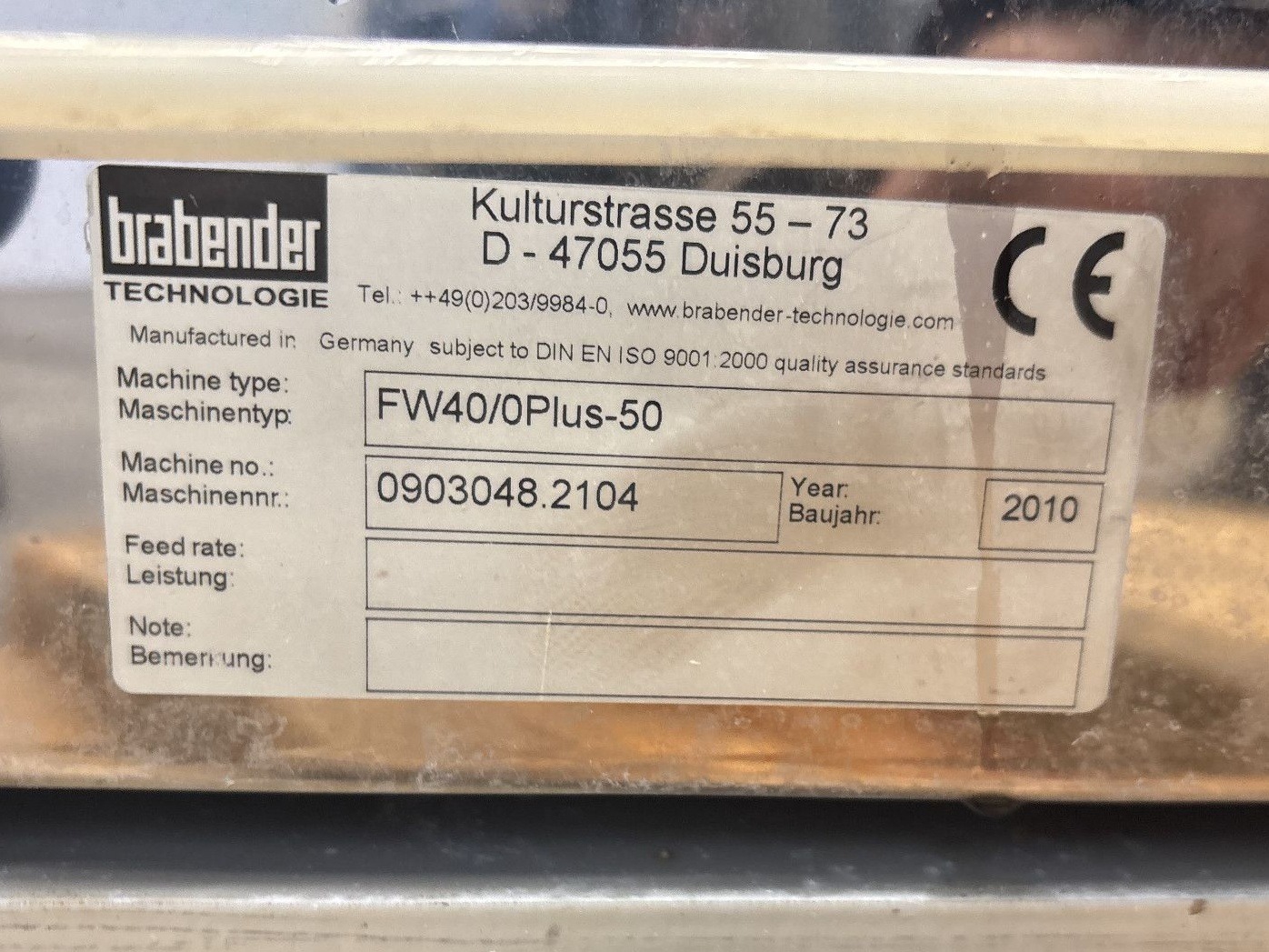 Maschine: BRABENDER FW40/0 plus-50 & DDW-MD2-DDSR20-5 - Metering screw Dosierschnecken