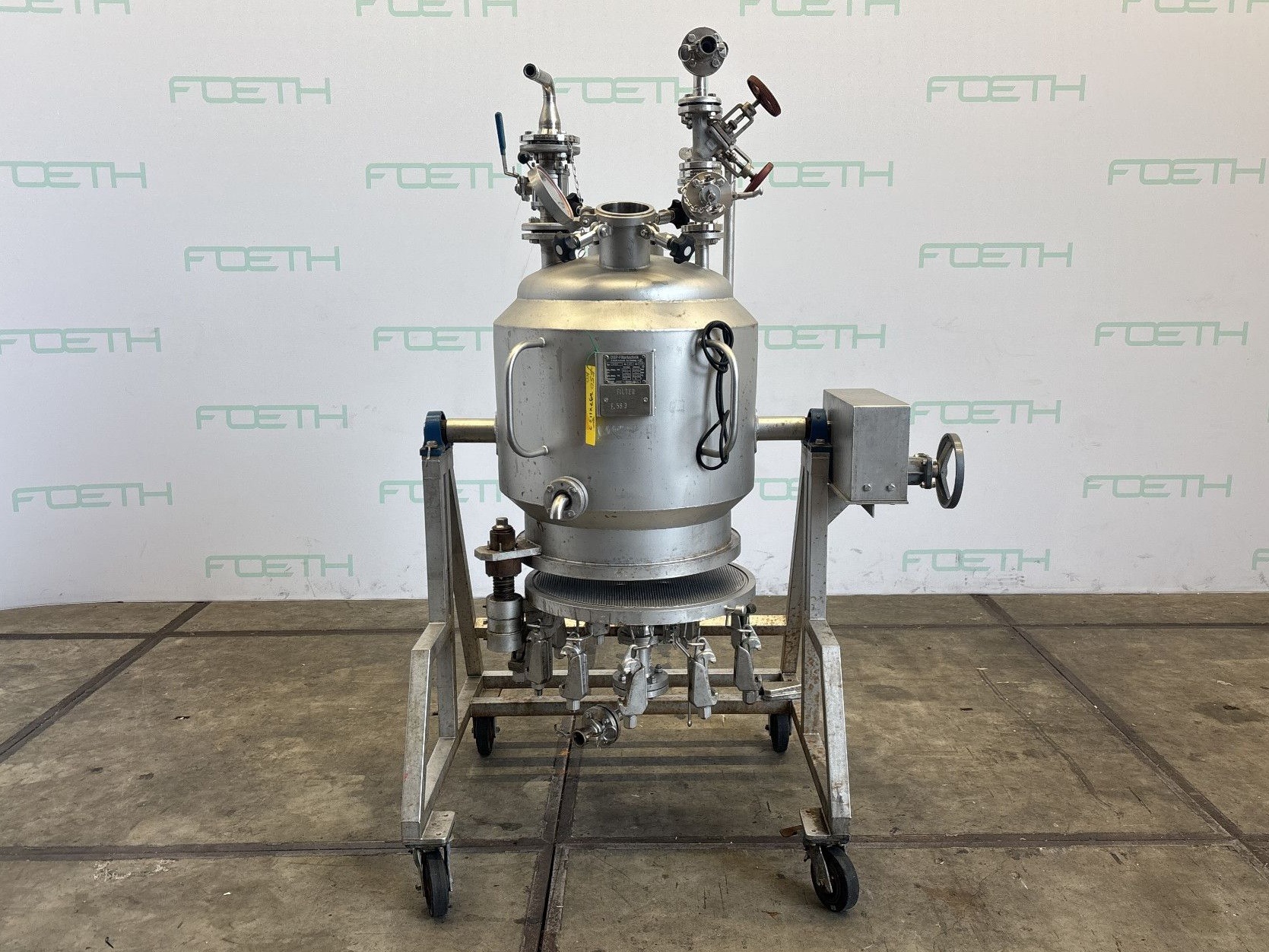 Maschine: DSP EF 600 — 0,29 m² - Nutsche filter Nutschenfilter