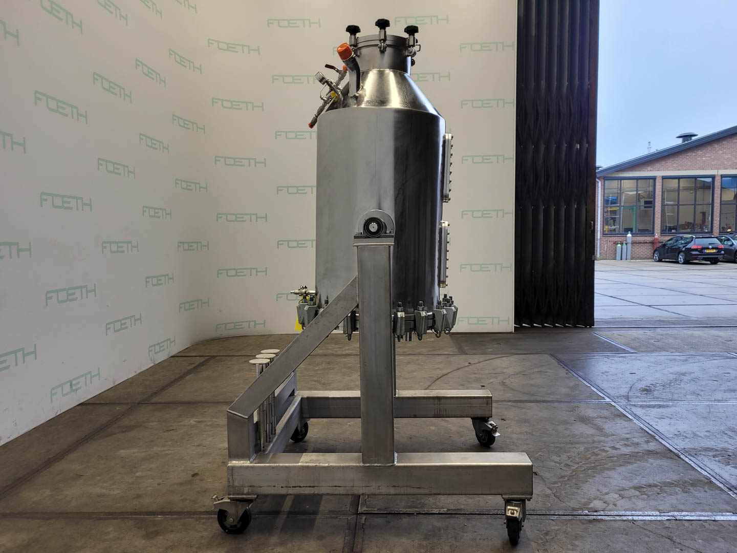 Maschine: M Ligaster 720 V400 (0.3 m²) - Nutsche filter Nutschenfilter