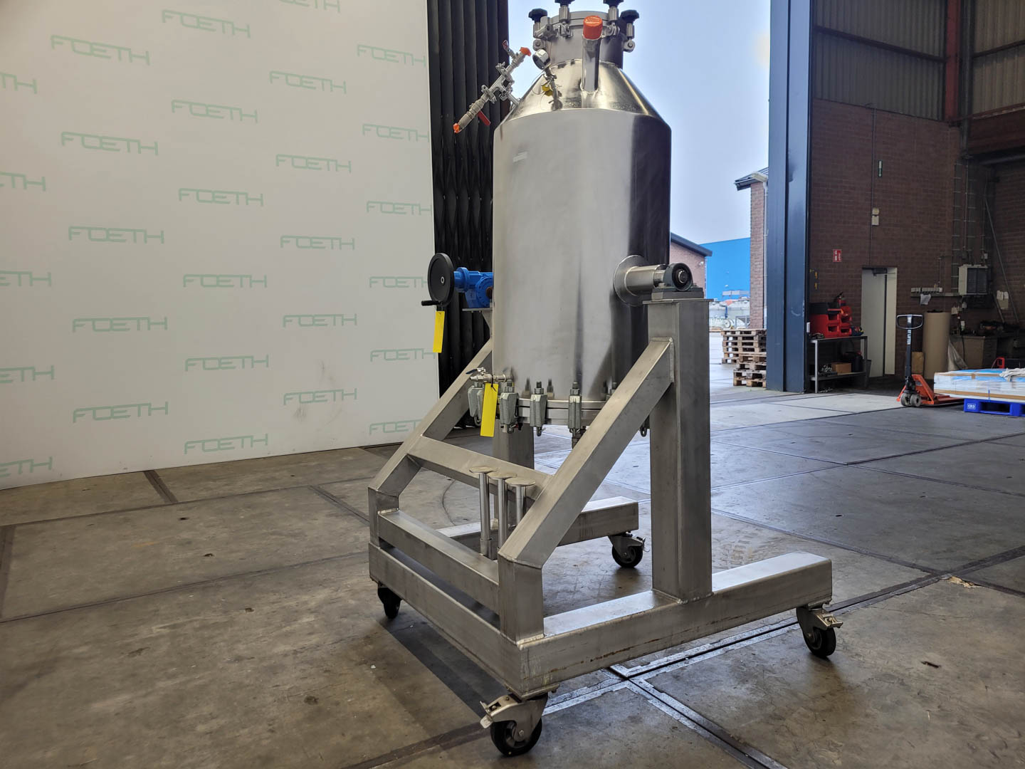 Maschine: M Ligaster 720 V400 (0.3 m²) - Nutsche filter Nutschenfilter