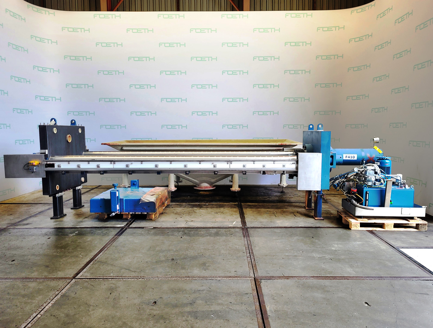 Maschine: HOESCH 40.1206 SVM membrane - Filterpress Filterpressen
