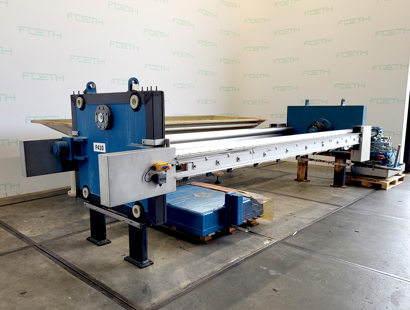 Maschine: HOESCH 40.1206 SVM membrane - Filterpress Filterpressen