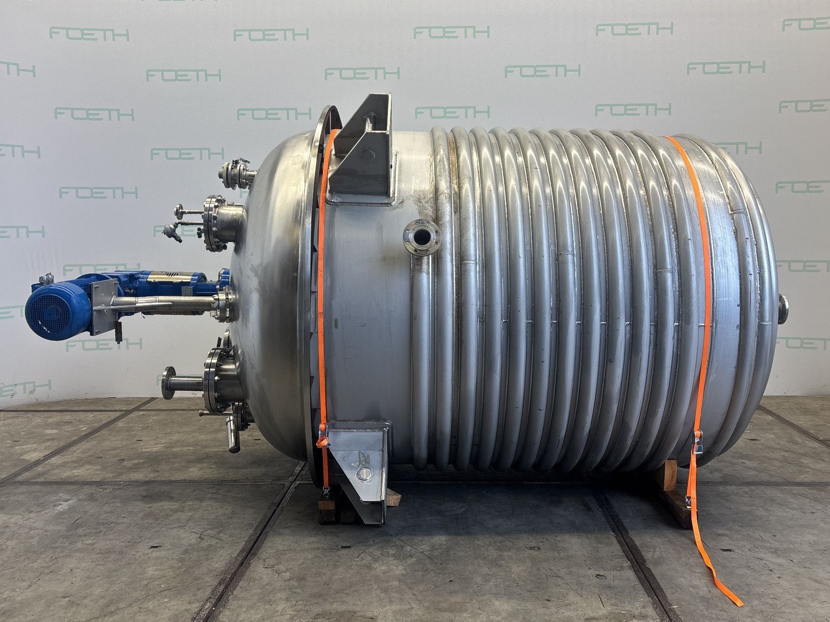 Maschine: C.G.C. IMPIANTI 11630 l. - Stainless Steel Reactor Edelstahlreaktoren