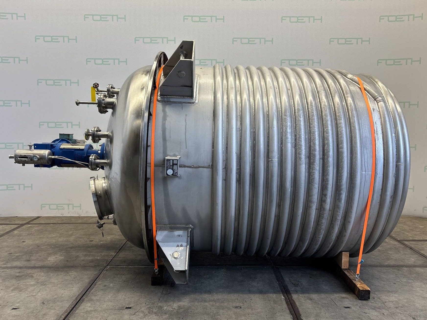 Maschine: C.G.C. IMPIANTI 11630 l. - Stainless Steel Reactor Edelstahlreaktoren