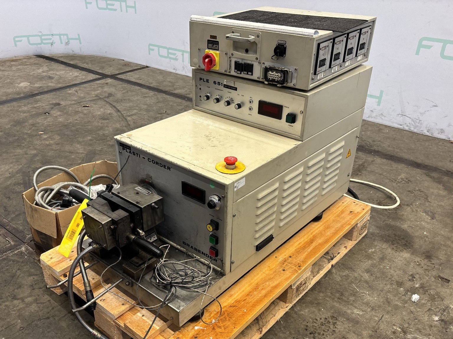 Maschine: BRABENDER PLASTI-CORDER / PLE 651 - Viscosity test machine Neu auf Lager