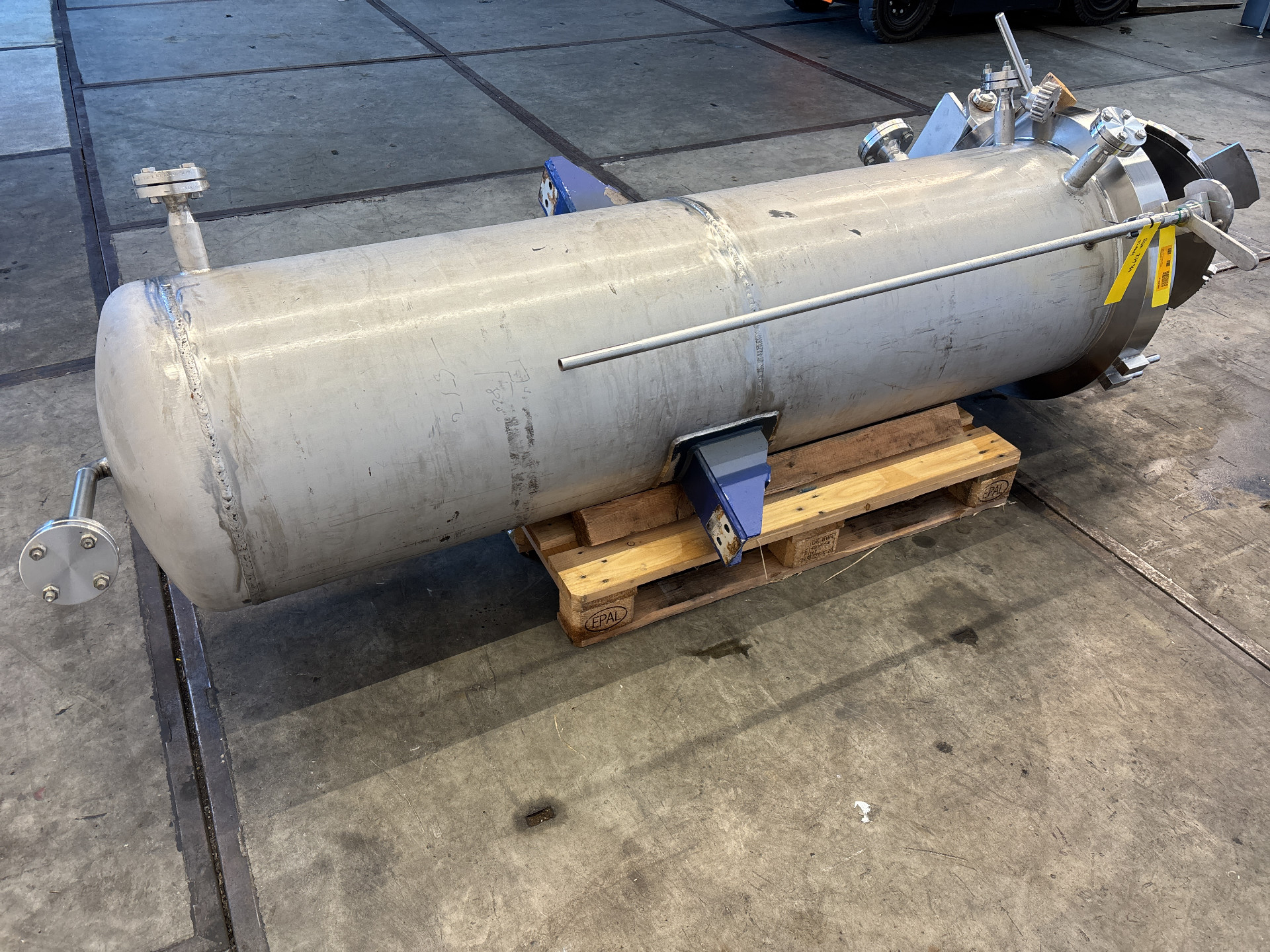 Maschine: HSK WäRMETECHNIK GOTTFRIED KNEIFEL fixbed reactor - Stainless Steel Reactor Edelstahlreaktoren