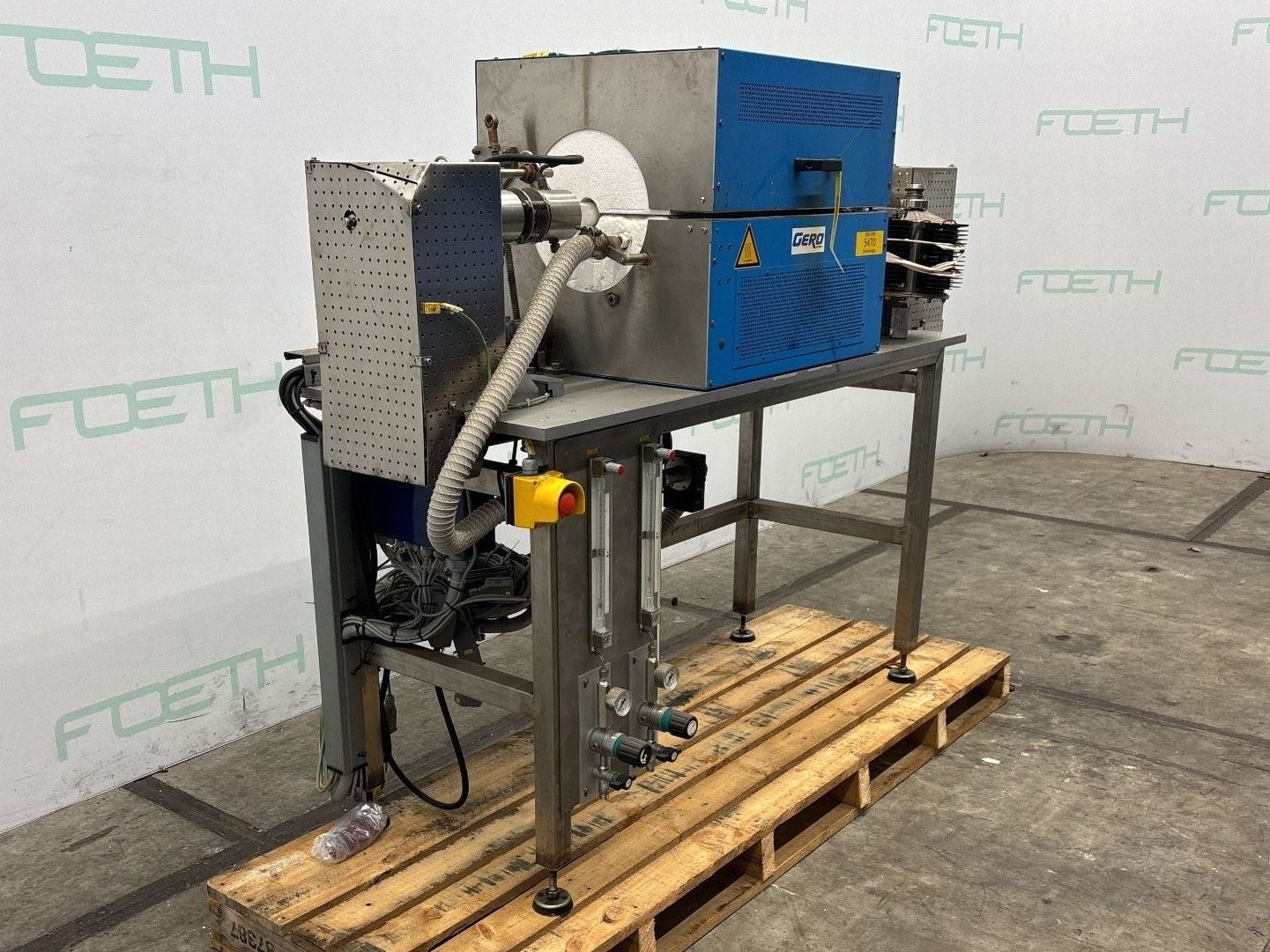 Maschine: GERO DRSR-A-200-500/11  hinged tube furnace (oven) - Dr Trockenofen