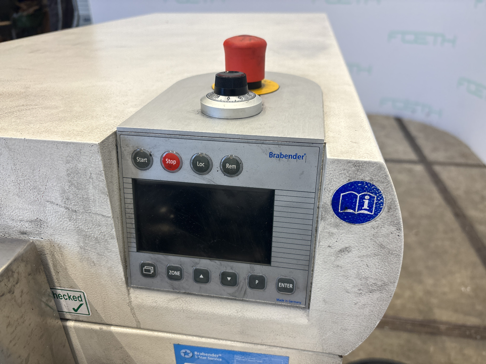 Maschine: BRABENDER Plasti-Corder Universal-docking station — torque r Viskositätsmesser