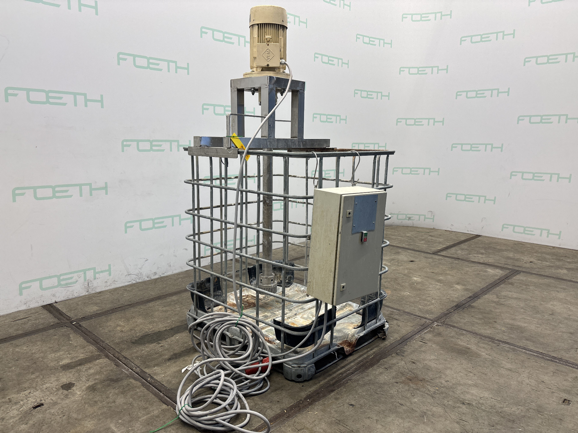 Maschine: YSTRAL X 11.000 S/LDT-4-154 P - Stirrer Rührwerke