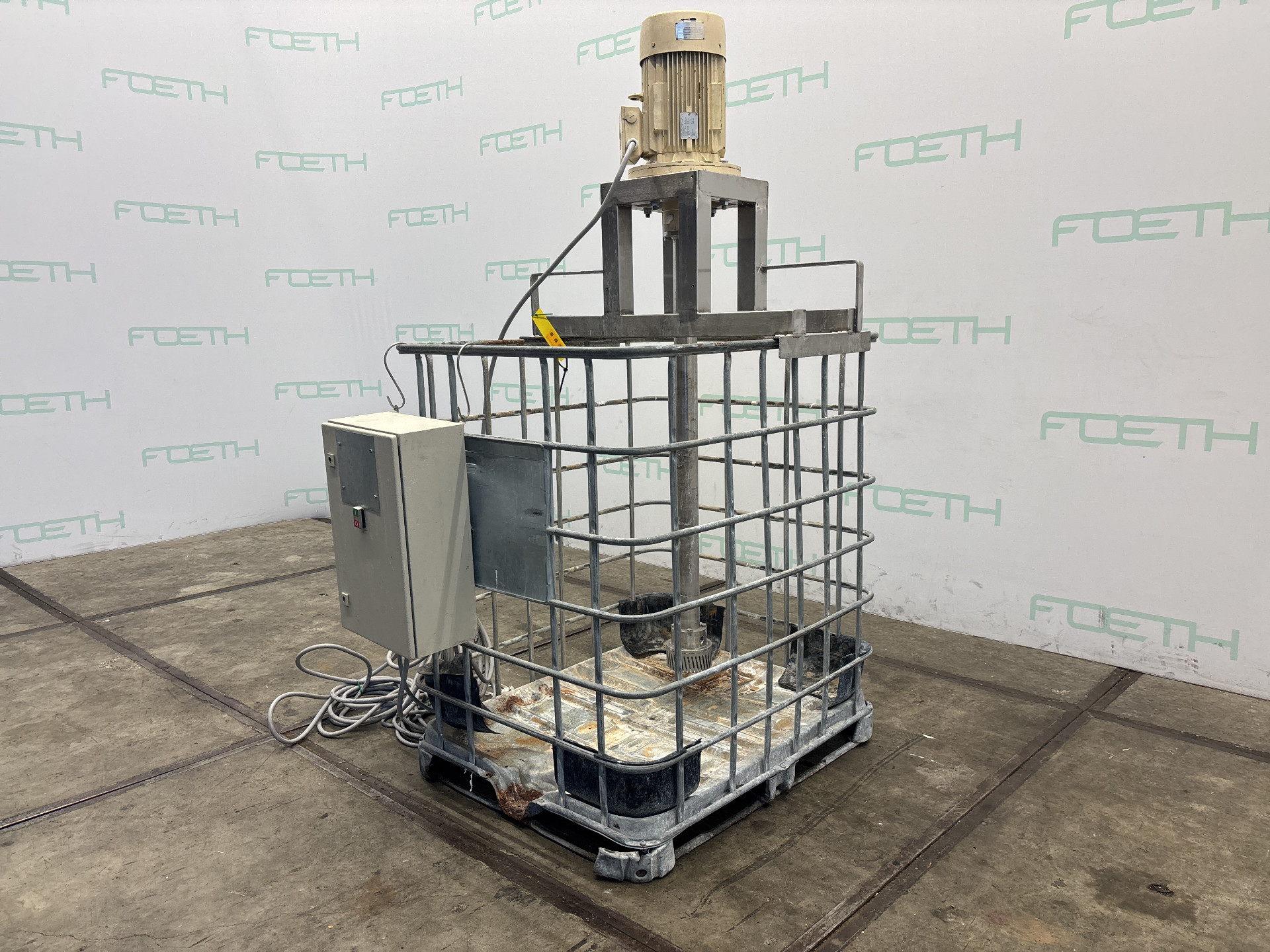 Maschine: YSTRAL X 11.000 S/LDT-4-154 P - Stirrer Rührwerke