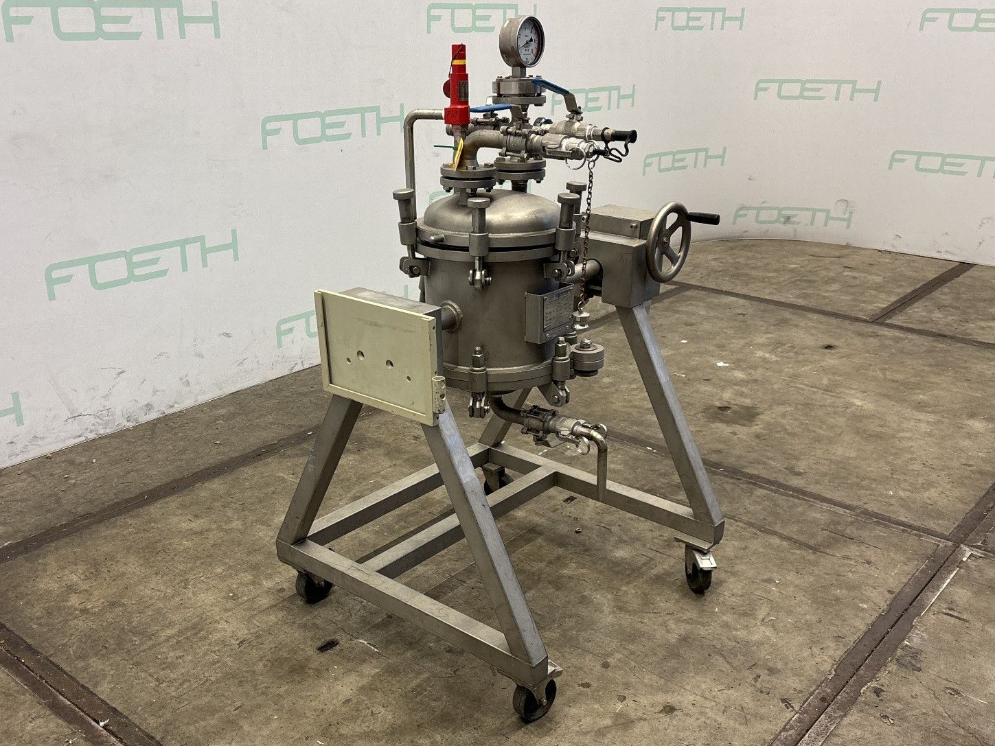 Maschine: DSP TRF300 — 0,073 m² - Nutsche filter Nutschenfilter