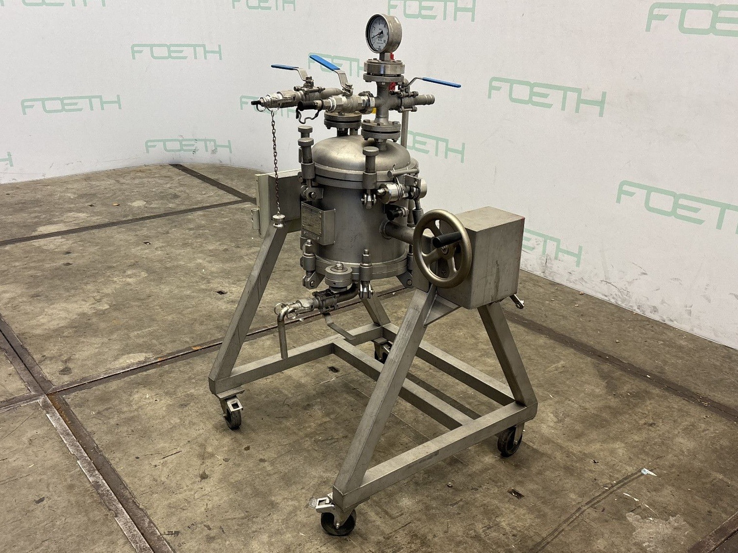 Maschine: DSP TRF300 — 0,073 m² - Nutsche filter Nutschenfilter