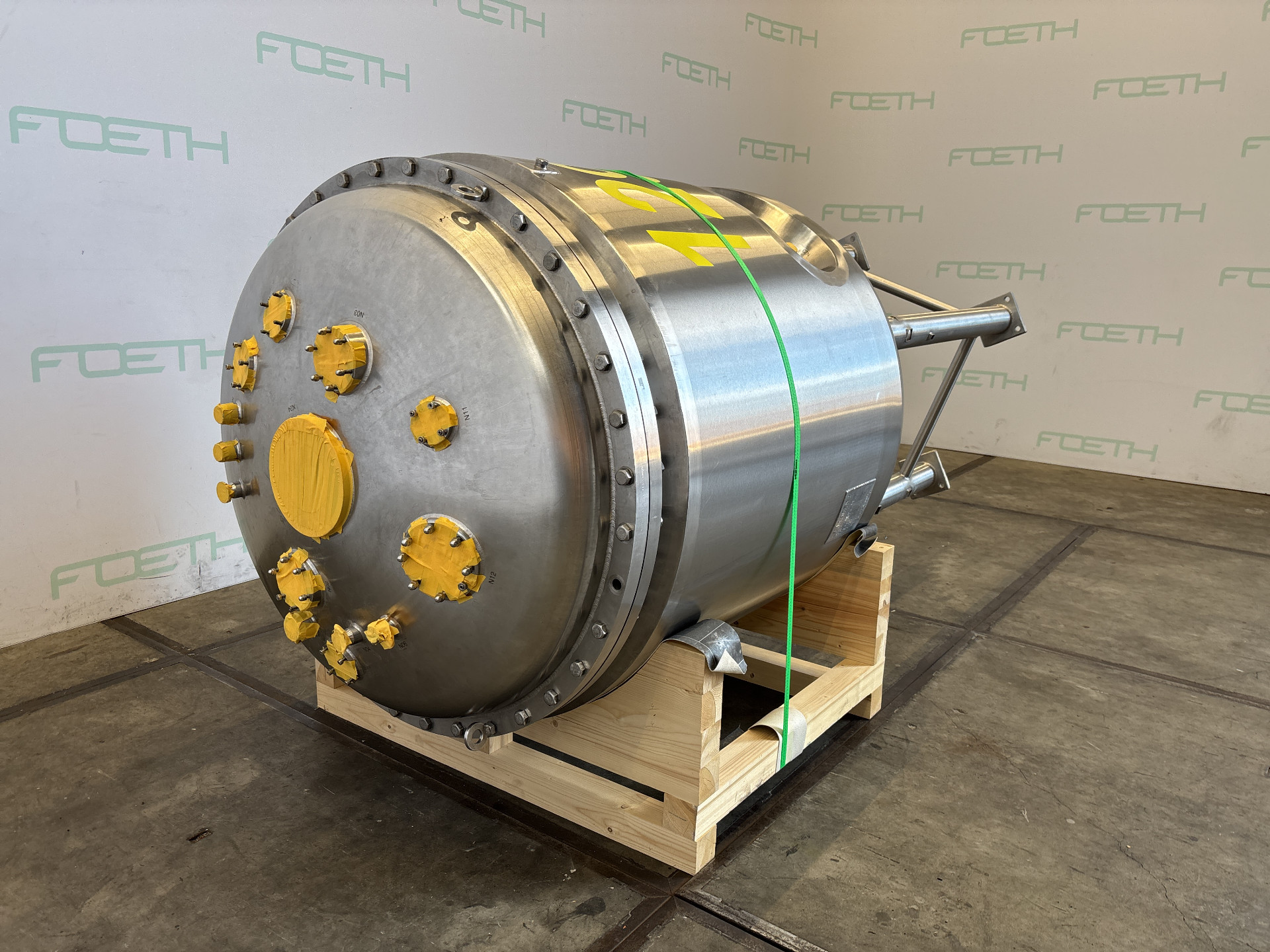 Maschine: NORBERT KARASEK  GLOGGNITZ Bioreactor 1500 l. - Stainless Steel Reactor Edelstahlreaktoren