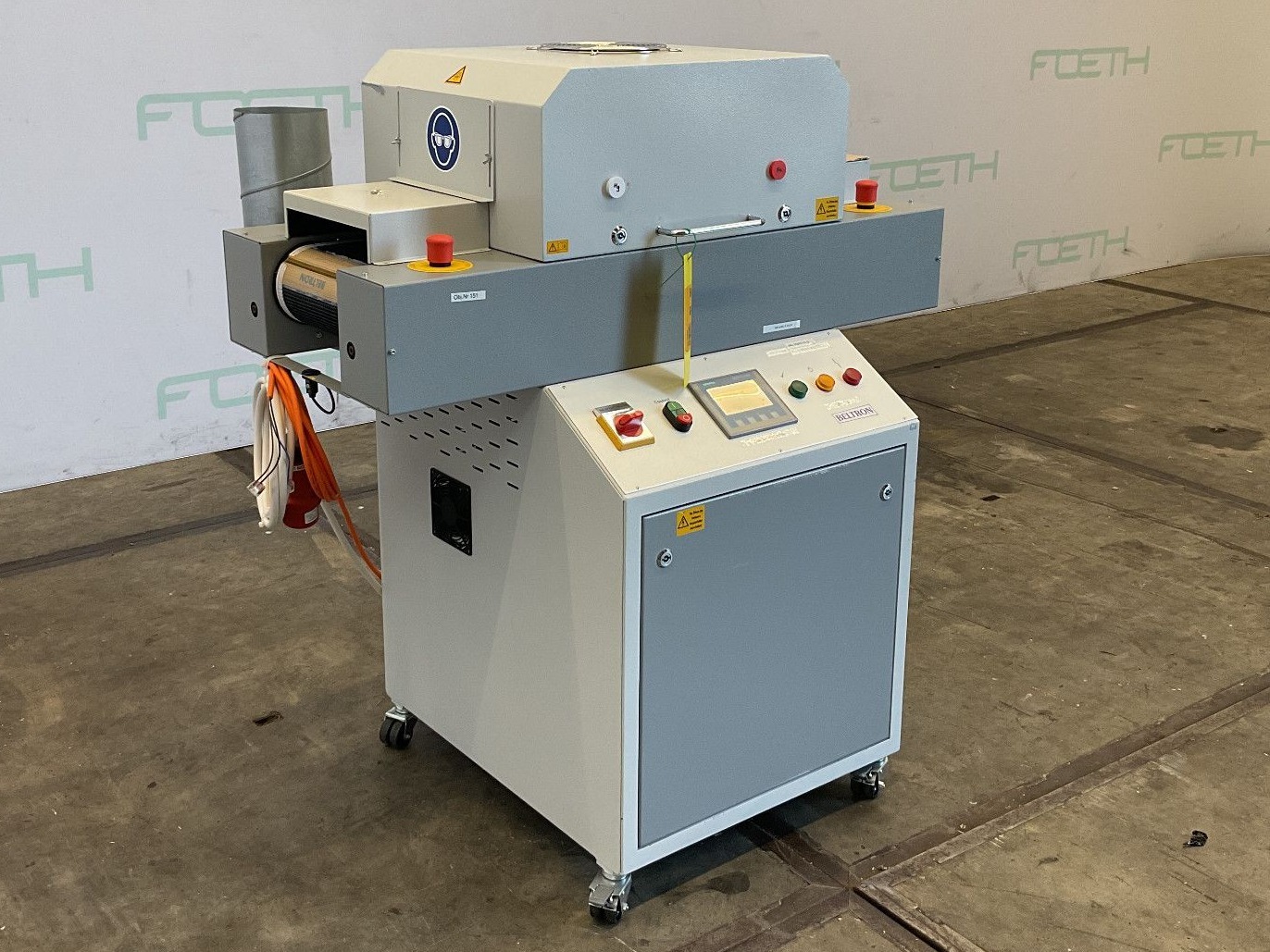 Maschine: BELTRON UV-Trockner BE 20 / 120 W / II - Belt dryer Bandtrockner