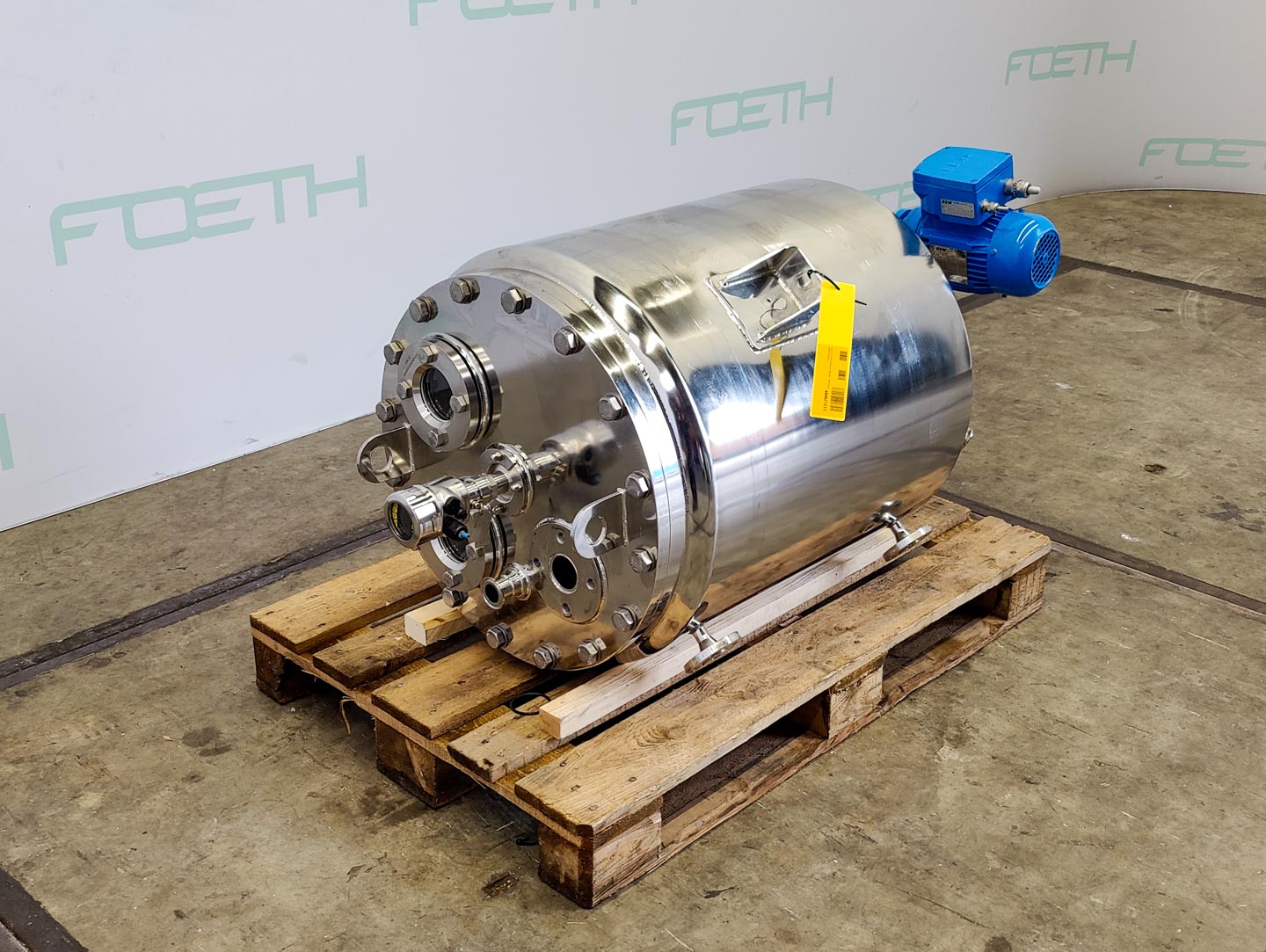 Maschine: EDELSTAHL MAURER 130 Ltr. - Mirror-Polished Fraction Collector (Pha Organische Stoffe