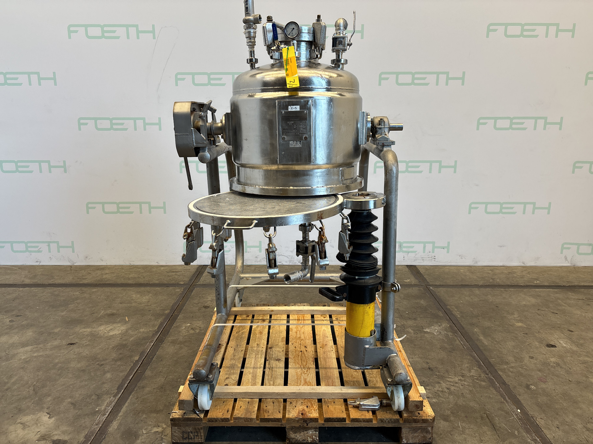 Maschine: SEITZ ENZINGER NOLL 60125-CWF 0,26m² - Nutsche filter Nutschenfilter