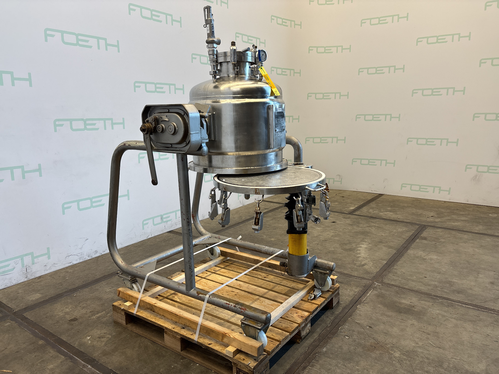 Maschine: SEITZ ENZINGER NOLL 60125-CWF 0,26m² - Nutsche filter Nutschenfilter